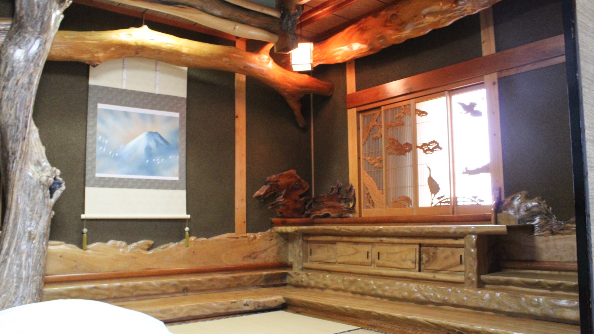 *Example of a Japanese-style room/Relax as if you were back in a country house♪