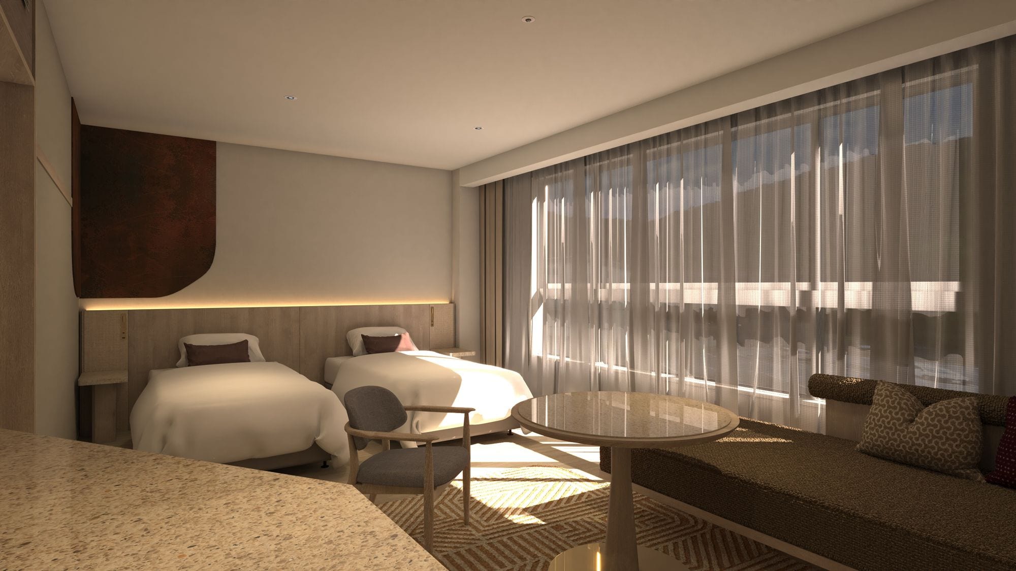 [Renovated in August 2025] Superior Twin Room (with bath) *Image