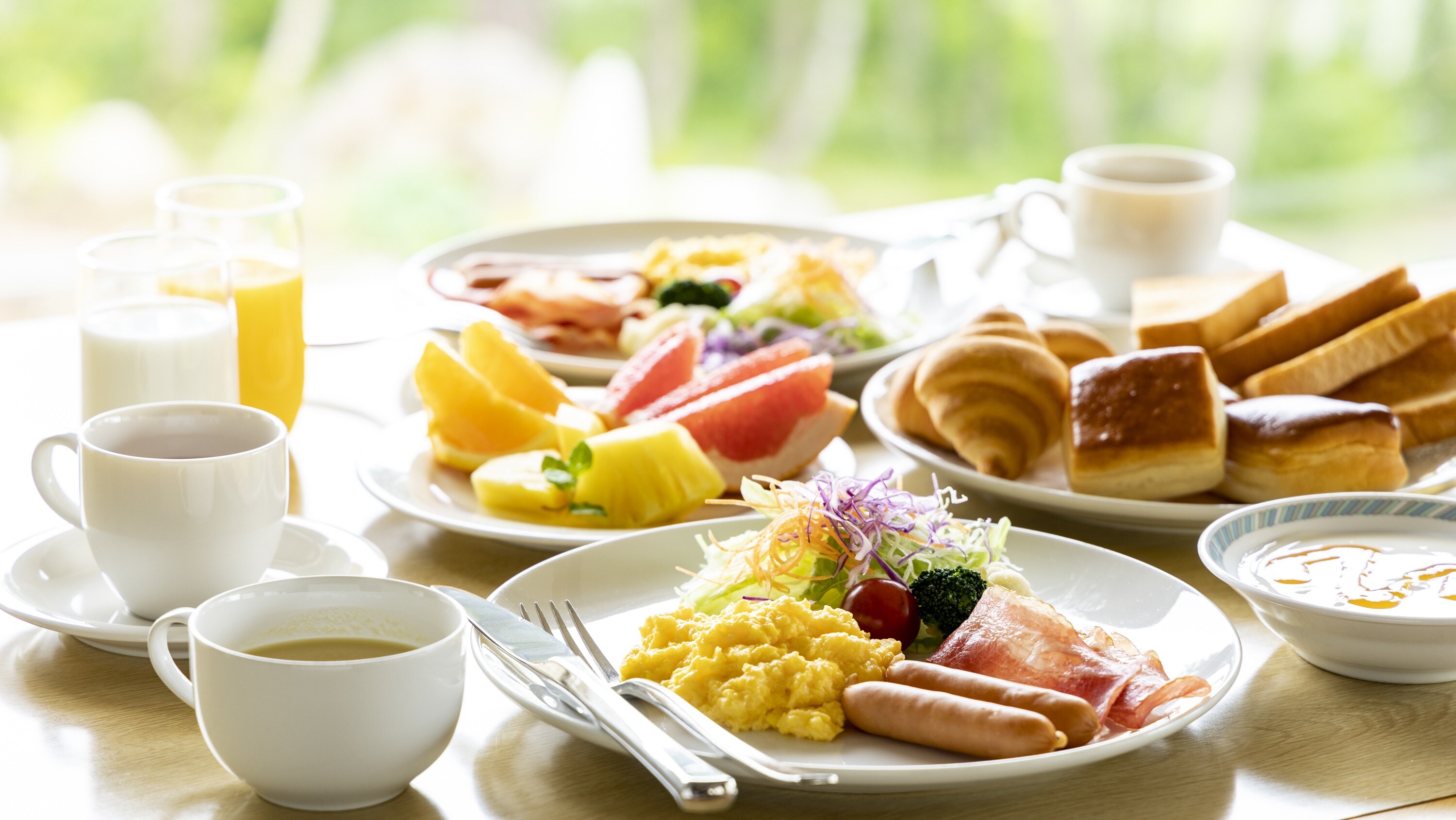 Prasmanan sarapan (gambar)