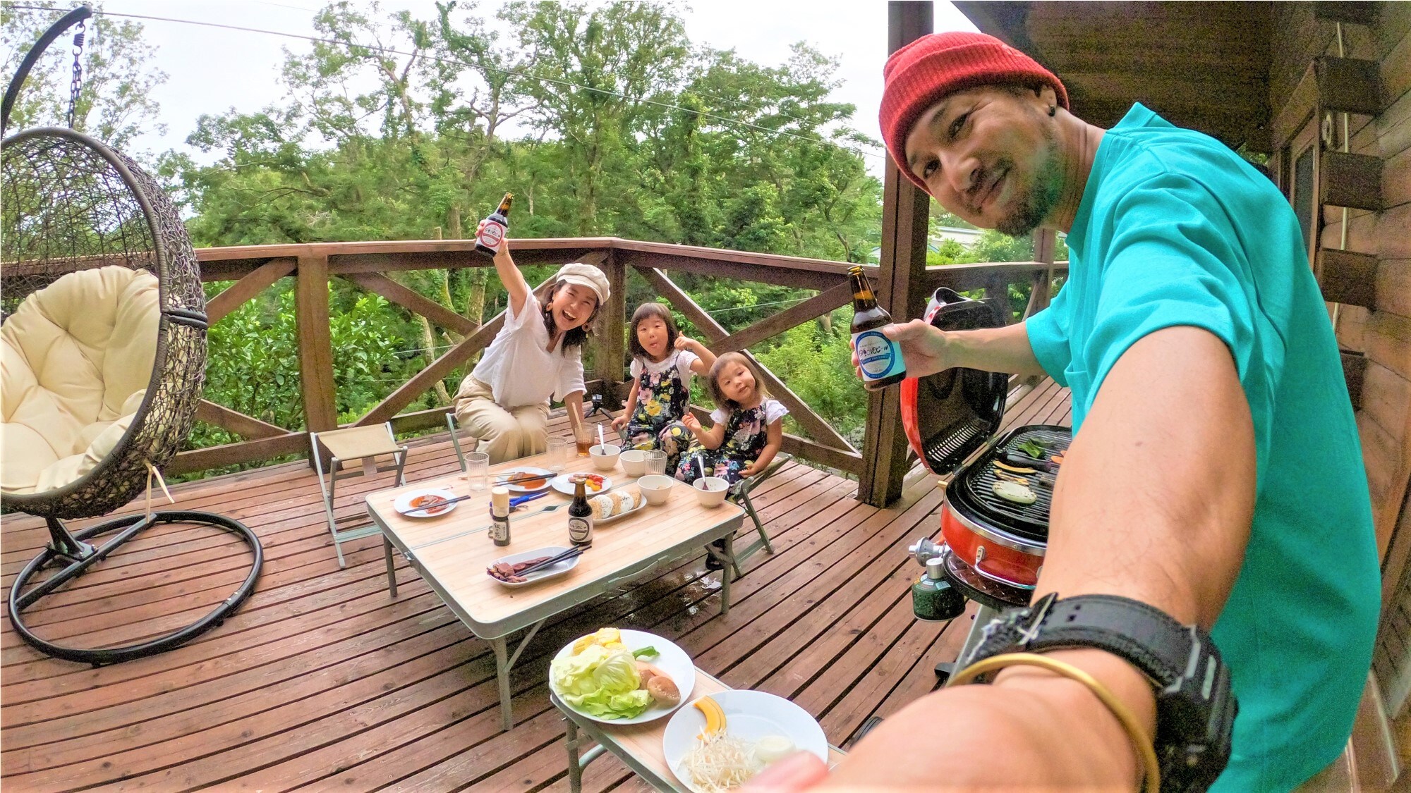 [D-13] BBQ on the terrace♪