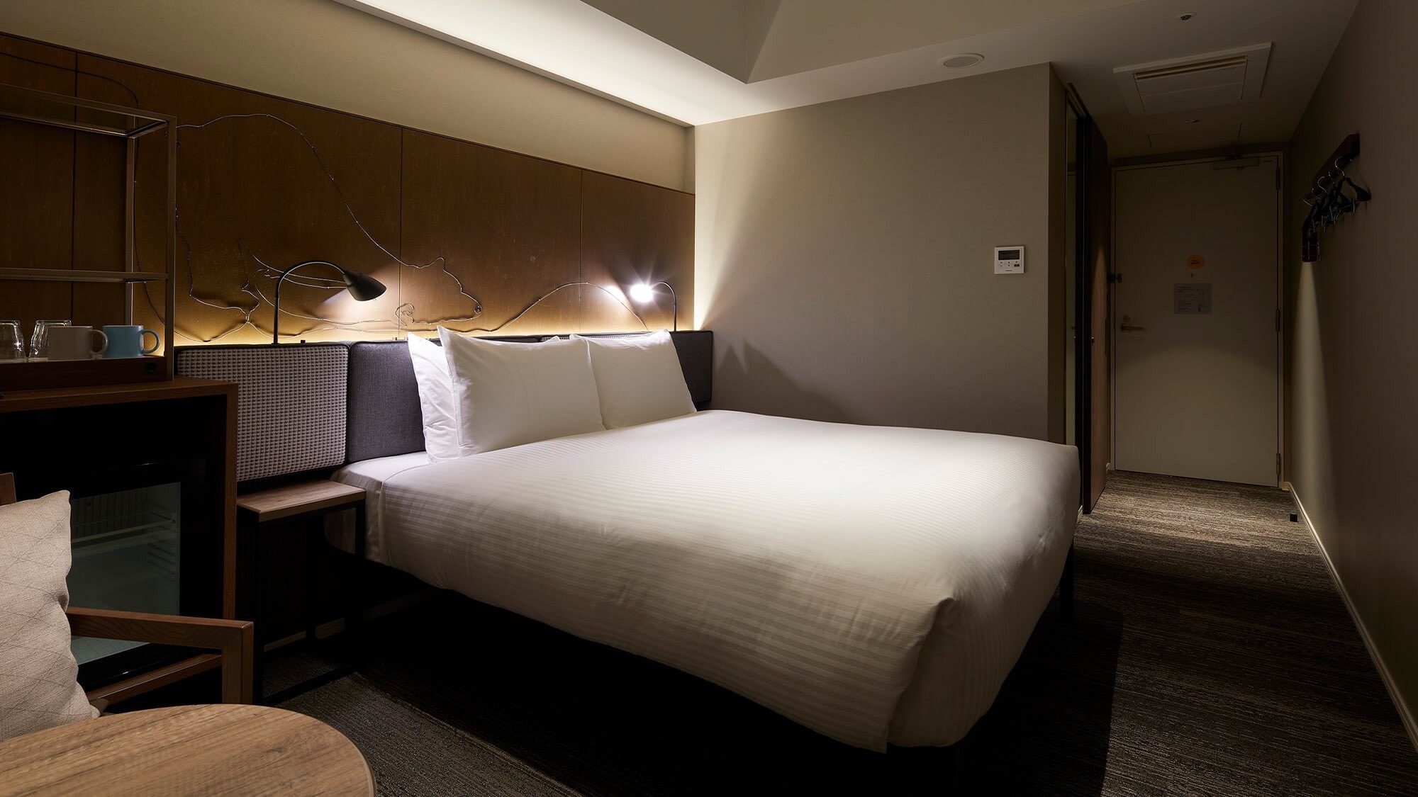 [Deluxe Double] 19.20-19.50㎡ / Spacious 160cm wide bed promises a comfortable sleep