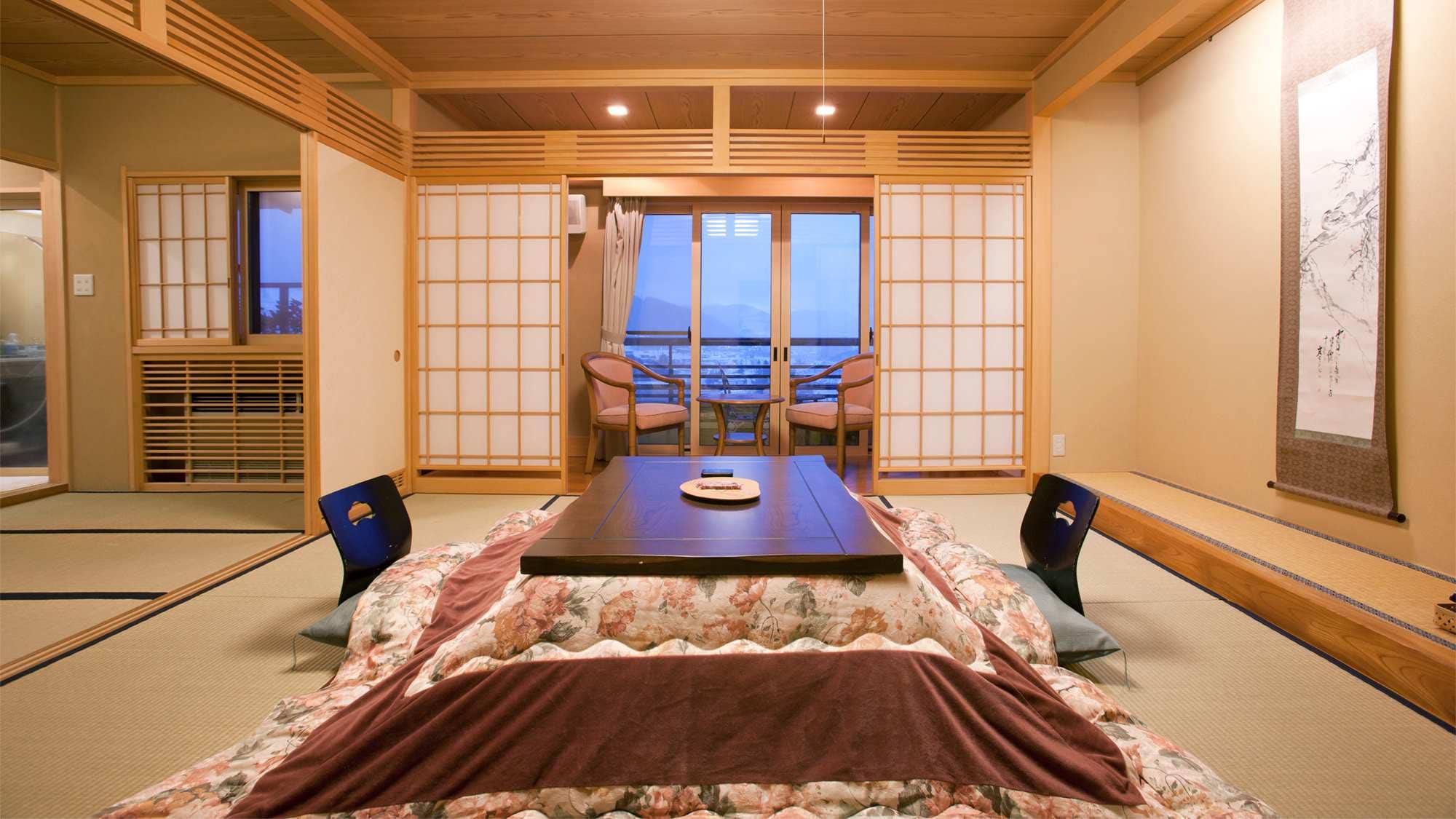 Special Japanese-style room with open-air bath [Beauty hot spring room]