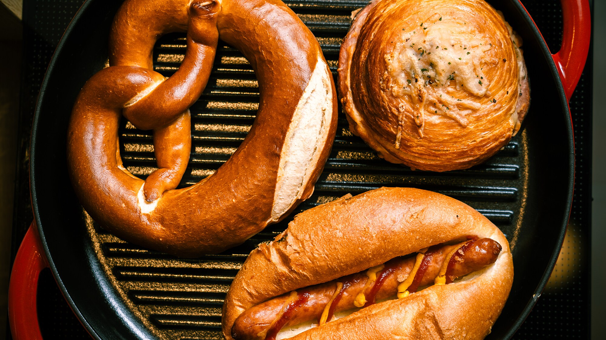 Freshly baked bread of the day