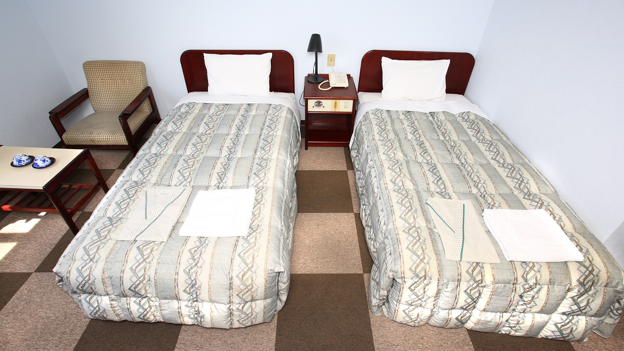 *[Kamar] Twin ★Kami berusaha menyediakan kamar yang bersih.