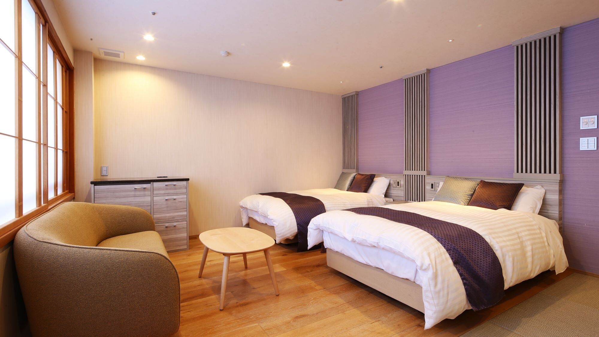 Main guest hall/comfort Japanese-Western room *Example
