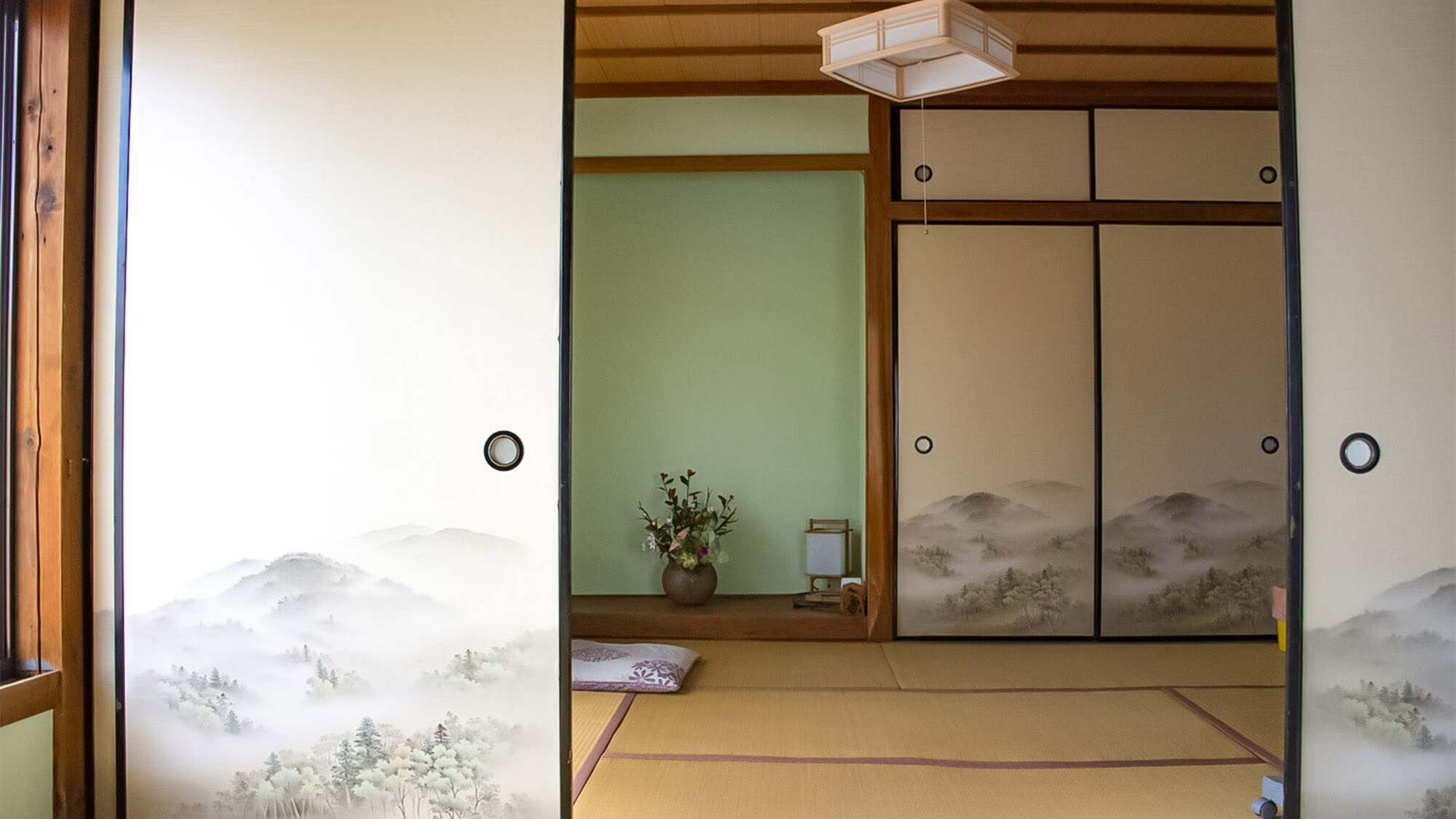 ・ <客房示例> 這是一間日式房間，您可以感受到日本房屋的獨特氛圍。