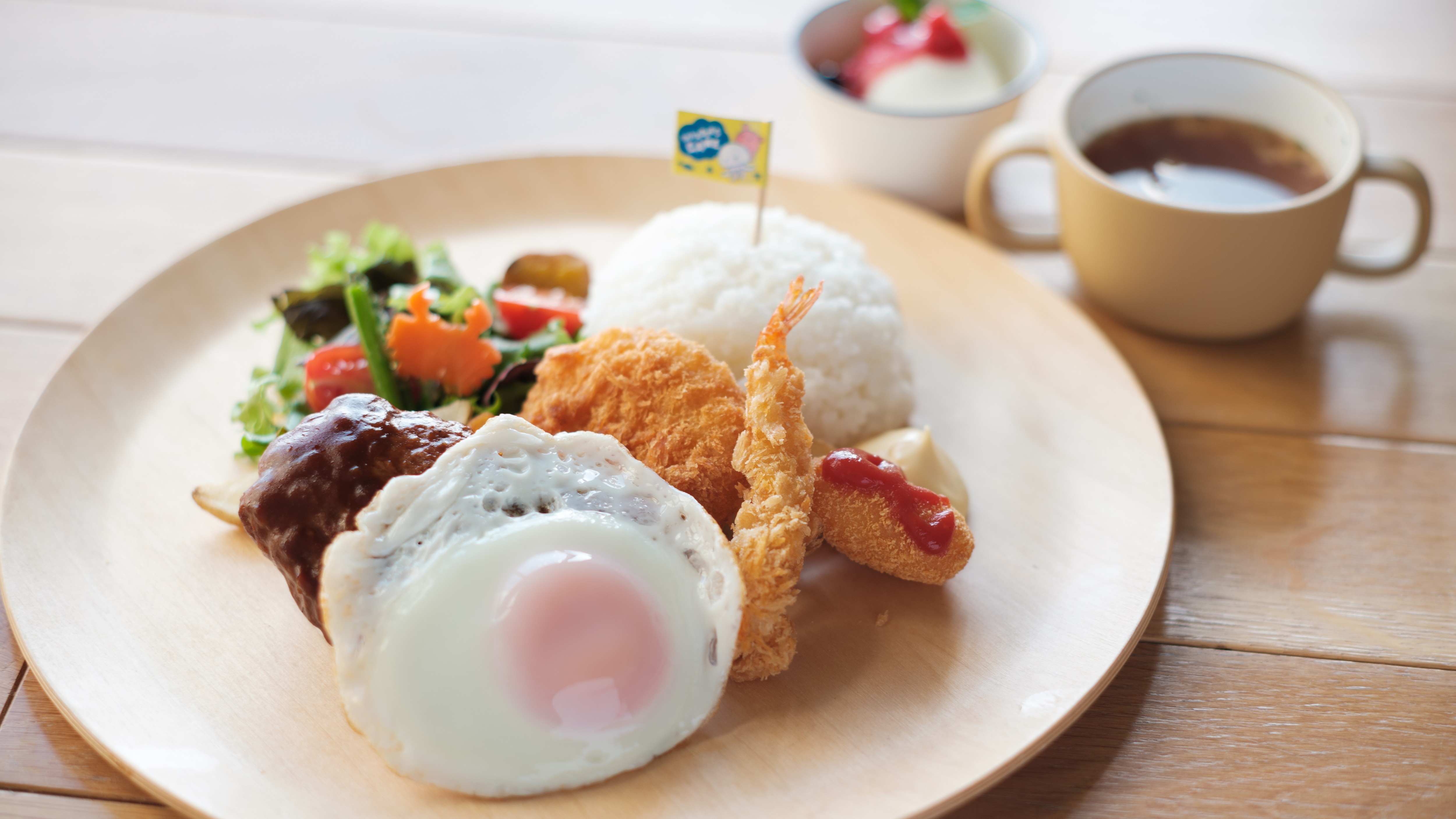[Kids Menu] Children's Dinner Plate (2-6 years old)