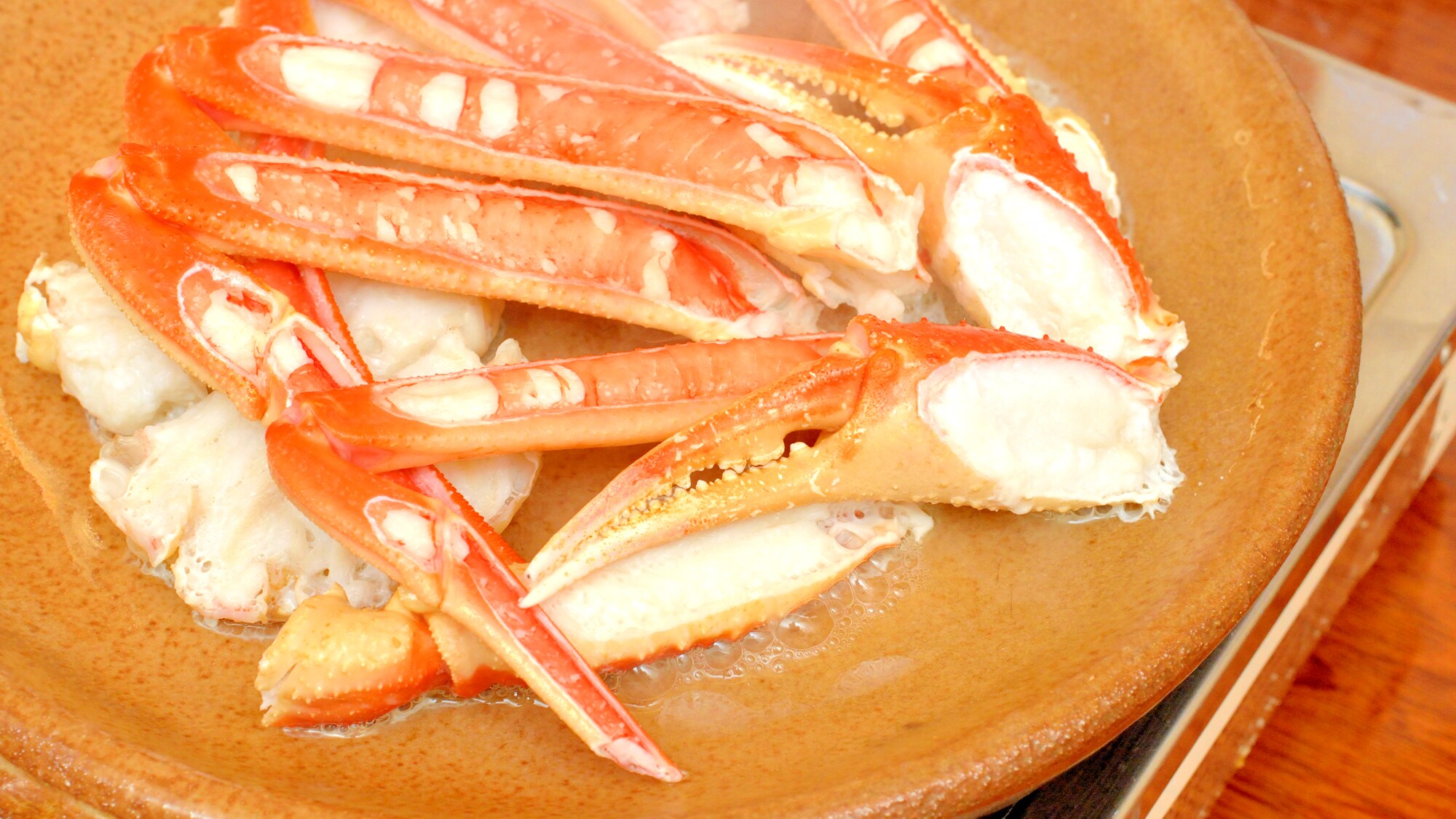 Hot and steamy grilled crab (image is for illustrative purposes only)