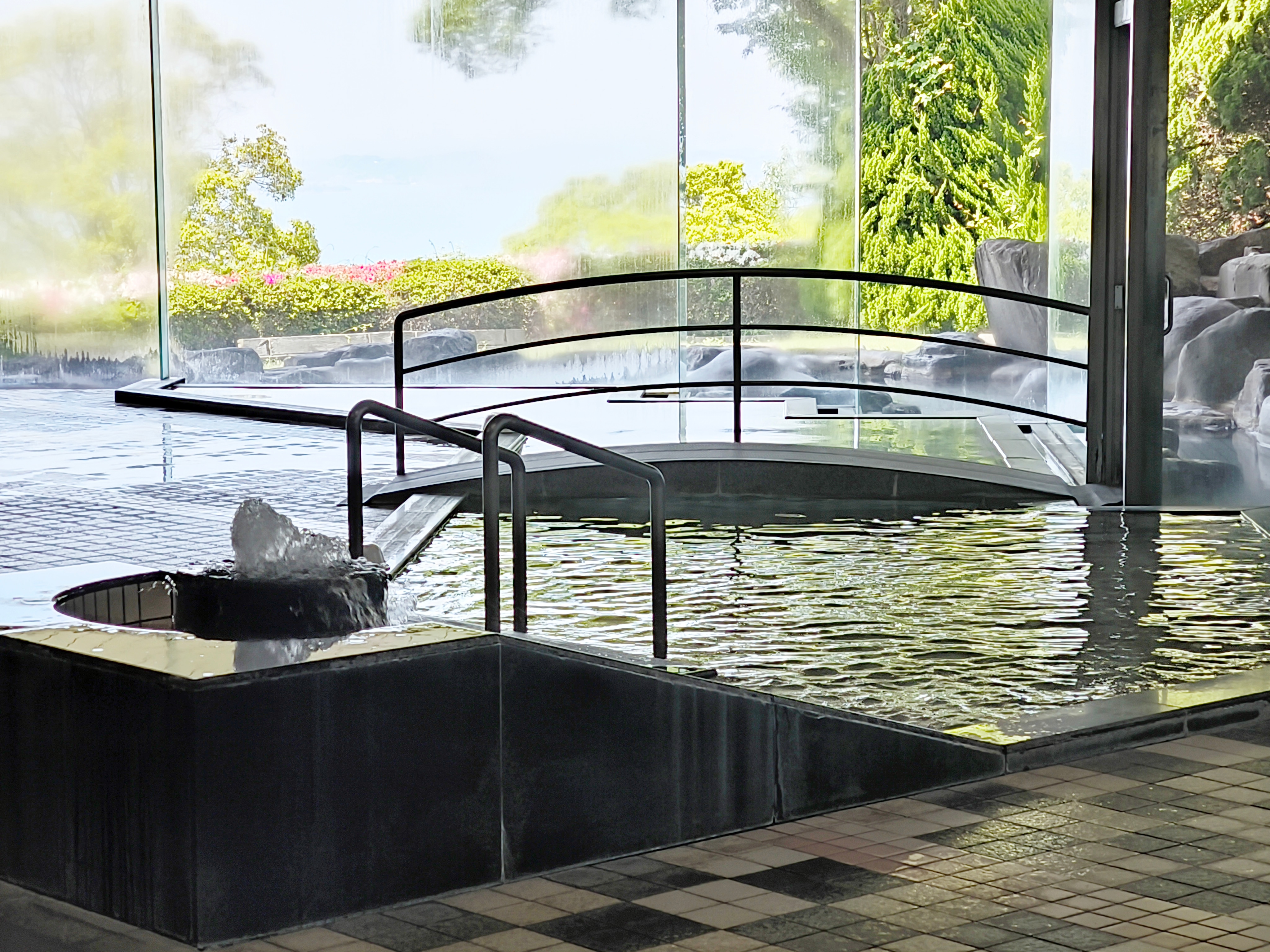 Large communal bath