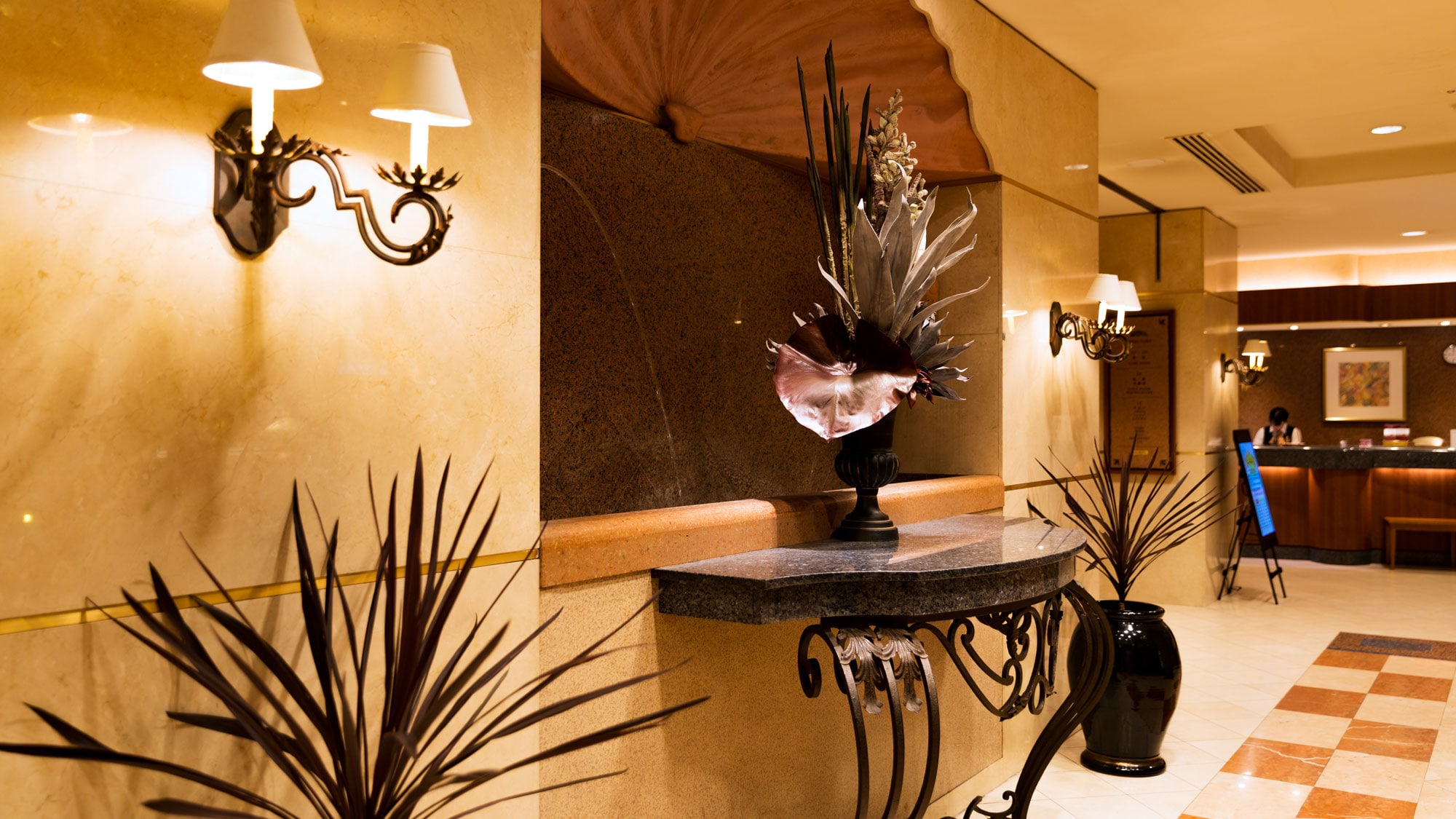 The sophisticated design that shines throughout the building welcomes you.