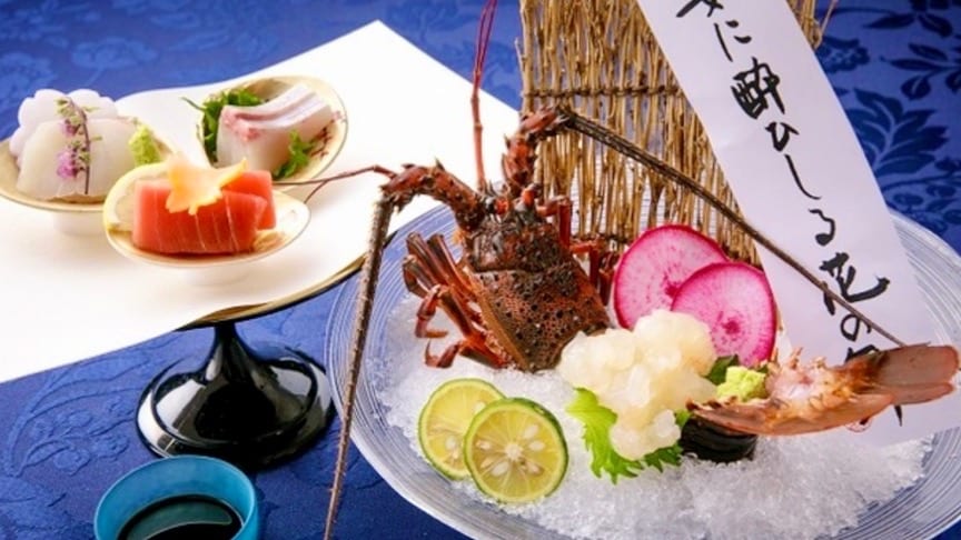 Image of Kenranyu Kaiseki | Sashimi (spiny lobster for two people)
