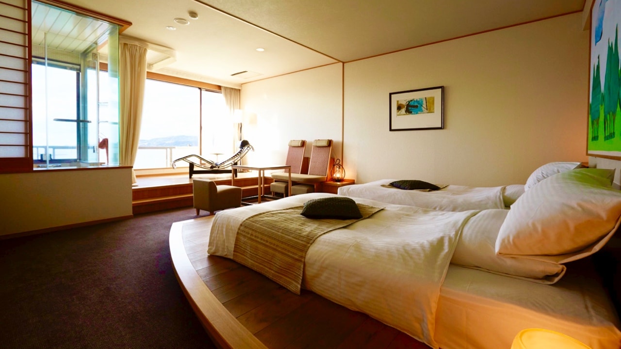 Yuunagi Building [Anniversary Floor (twin room with observation jet bath) 38~50m2]