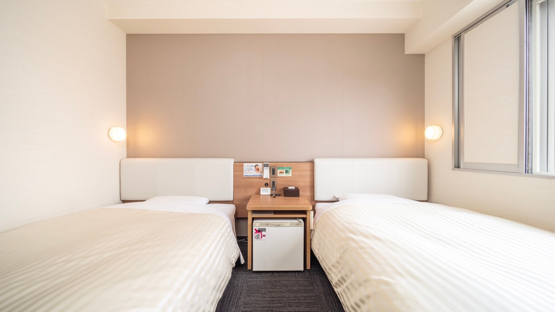 Main building: Standard twin room/daytime