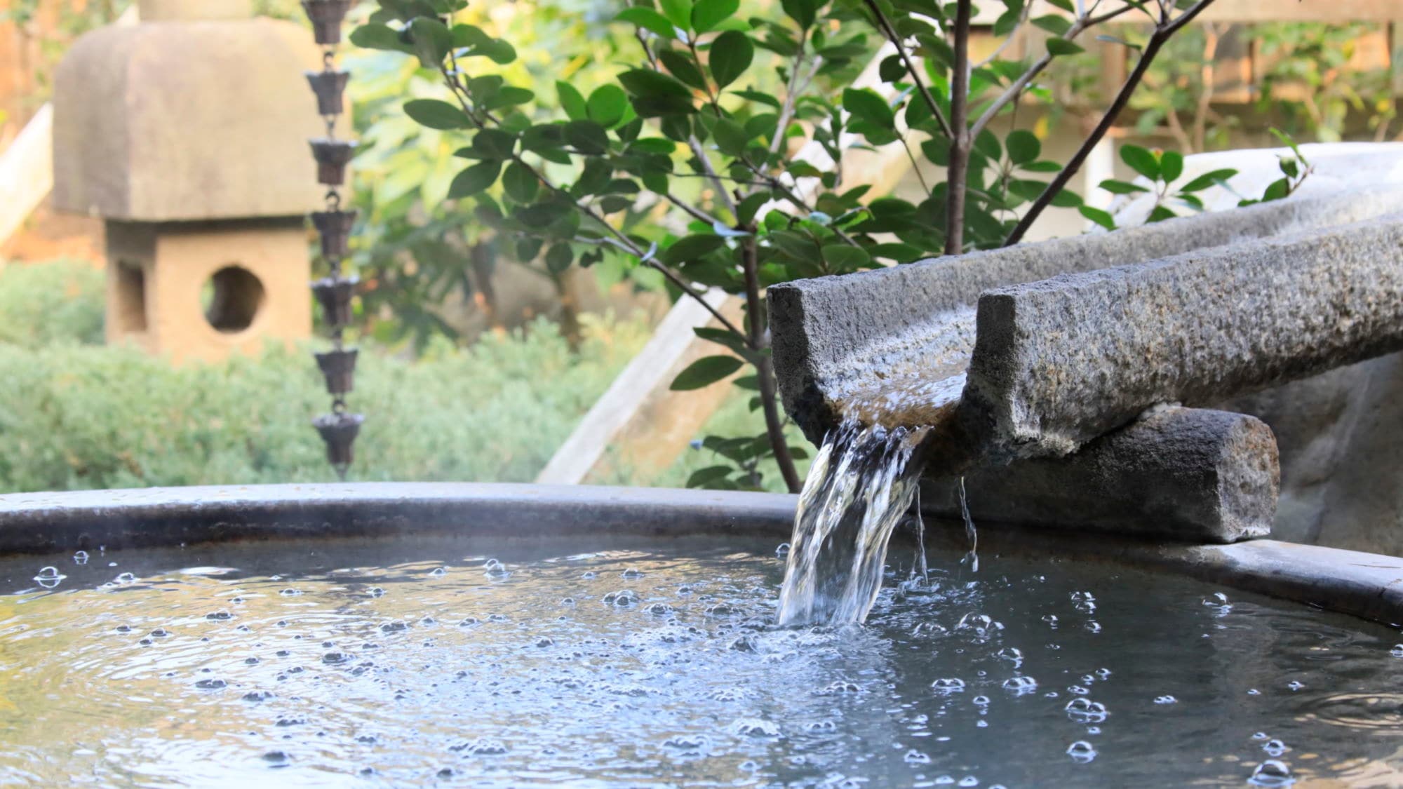 [Open-air bath building] Kaike Onsen