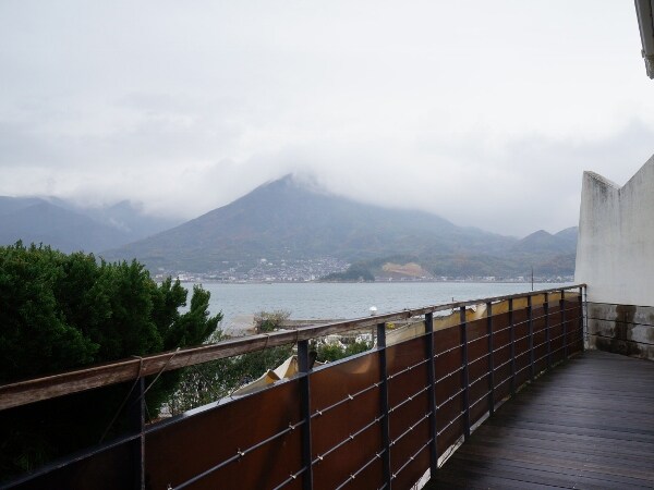[Tatsuzaki Onsen] Scenery from the open-air bath