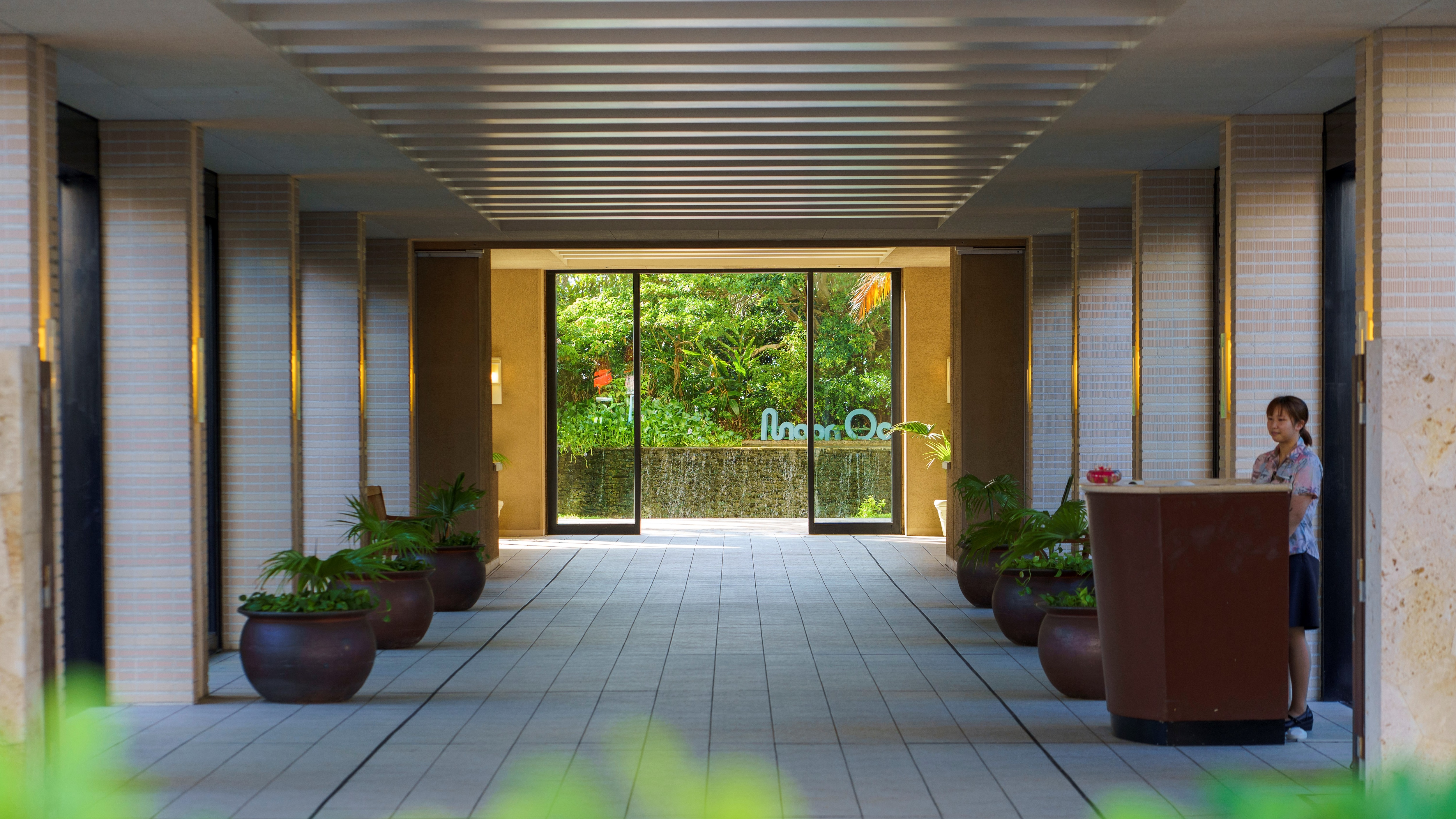 entrance