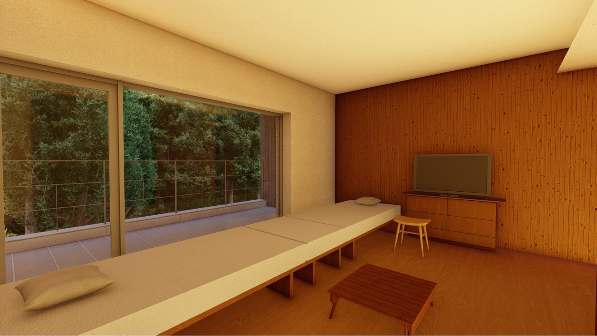 Main building deluxe sparse