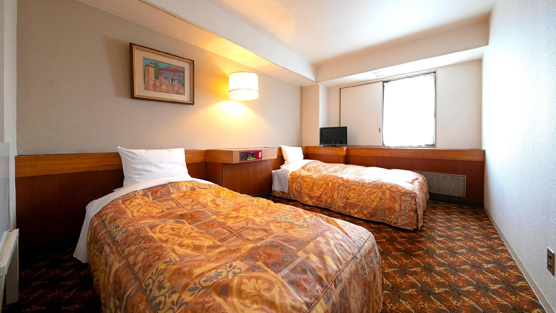 ◆Twin ◆15㎡ - 19㎡; Not only for leisure, but also for business trips, you can spend a relaxing time comfortably♪