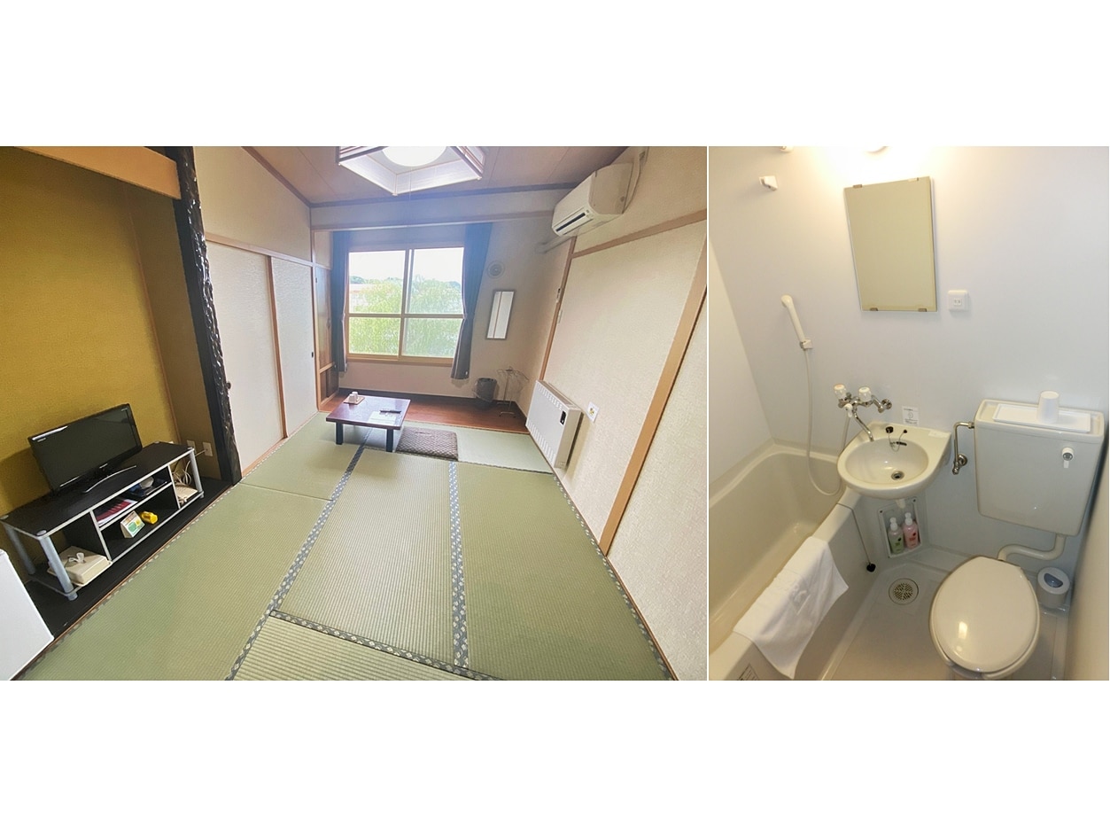 Japanese-style room with unit bath