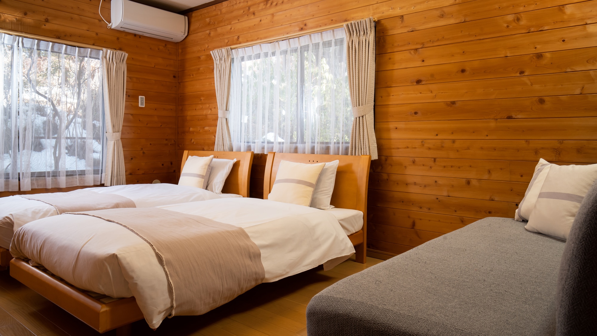 [Superior Cottage] Bedroom --Up to 6 people