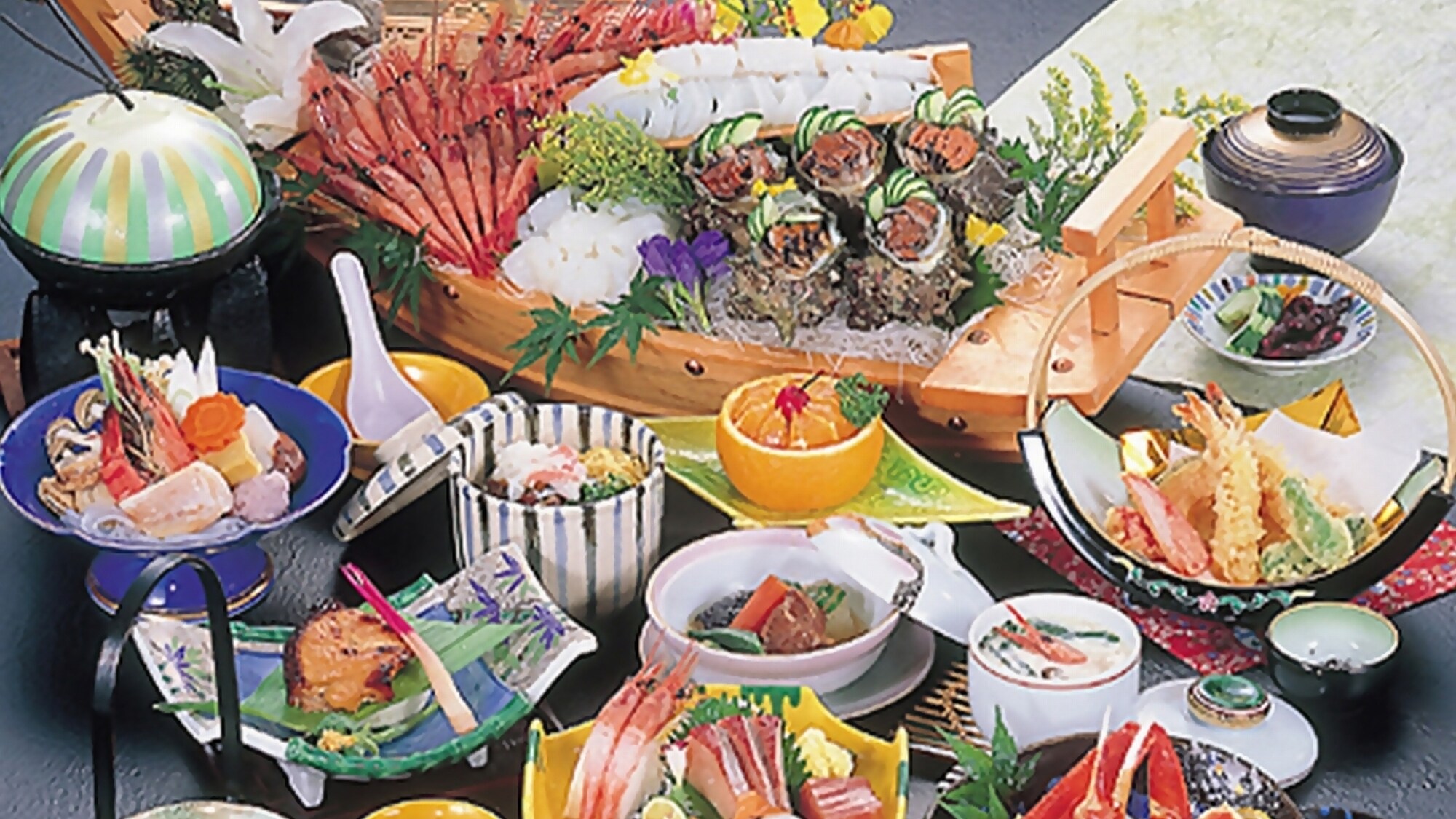 Enjoy fresh seafood directly from the Sea of Japan