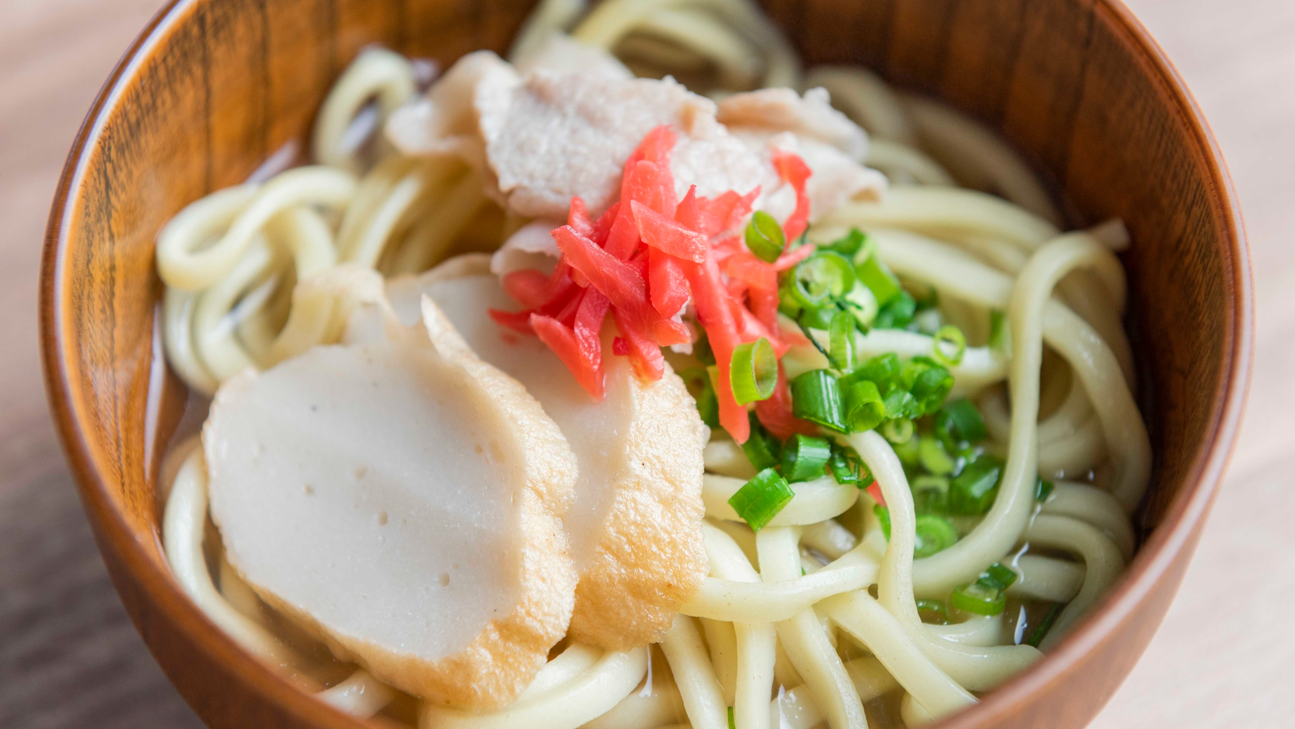 The classic Okinawa soba!