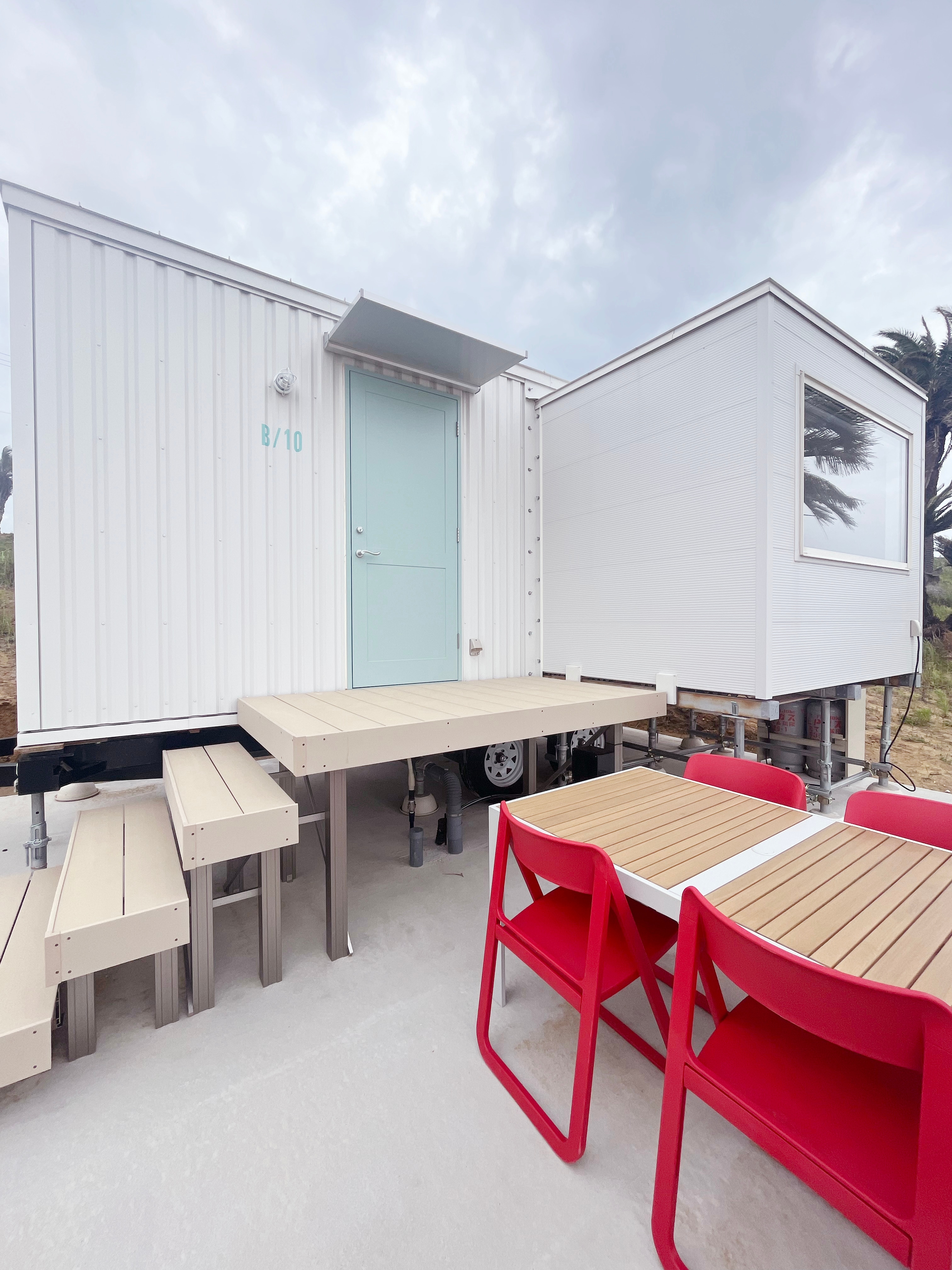 Eksterior trailer tepi pantai