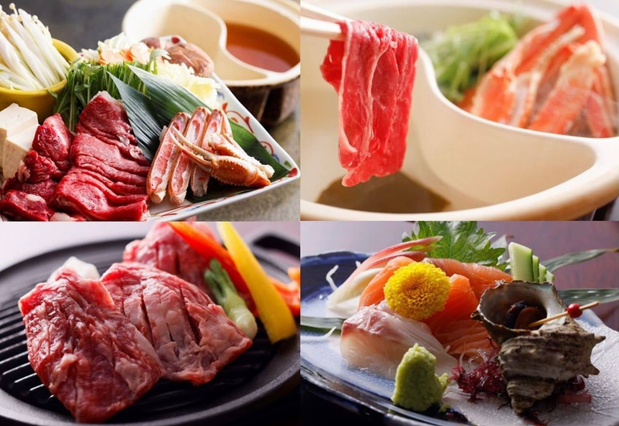 Double Unkai meal example: Double hotpot of Tajima beef and crab x Tajima beef ceramic grilled food Takeda Castle & Tateunose mountain entry ticket included September ~ 4am ~ Takeda Castle gates open ♪