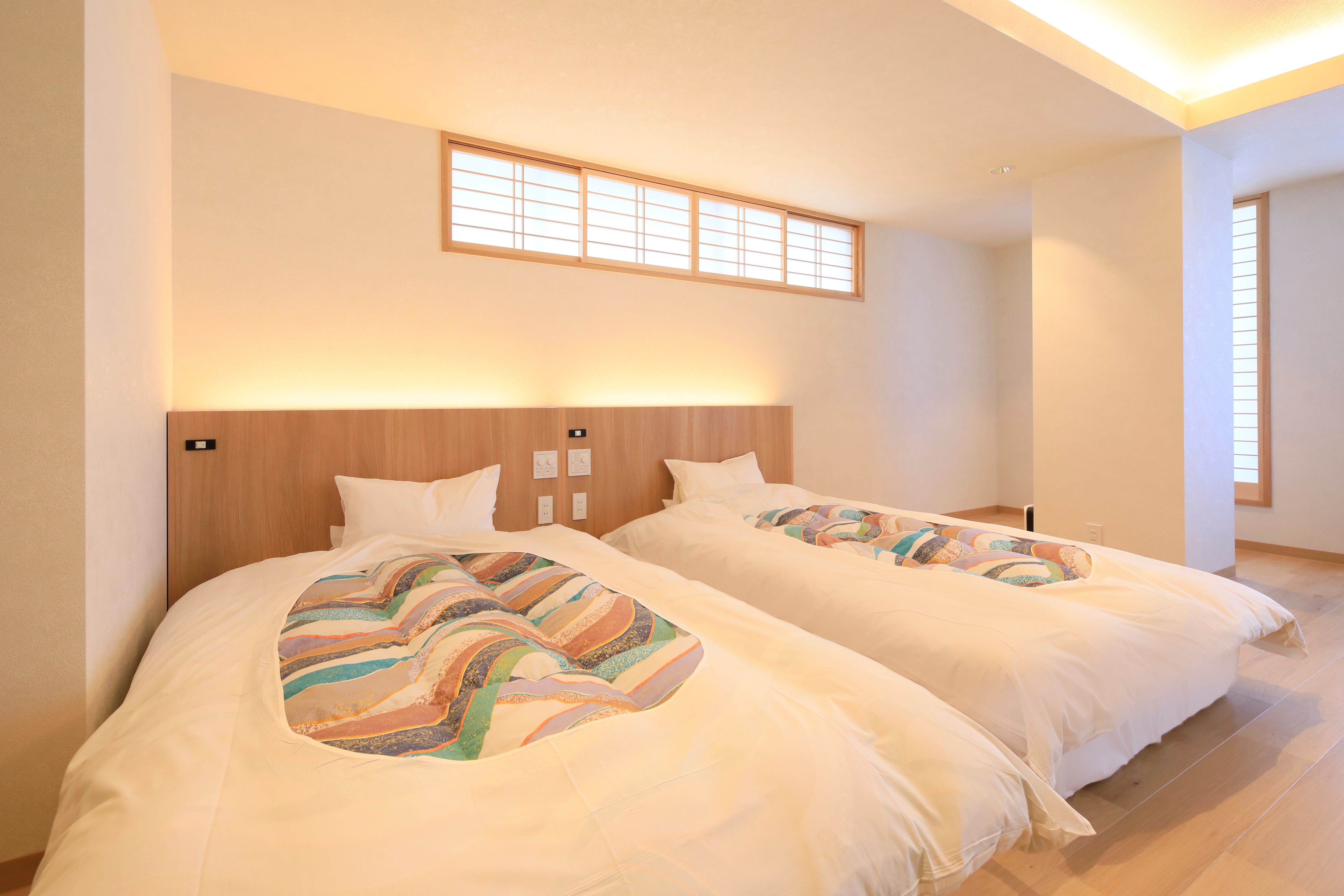 ~ Renewal floor ~ New guest room Japanese-Western style bed