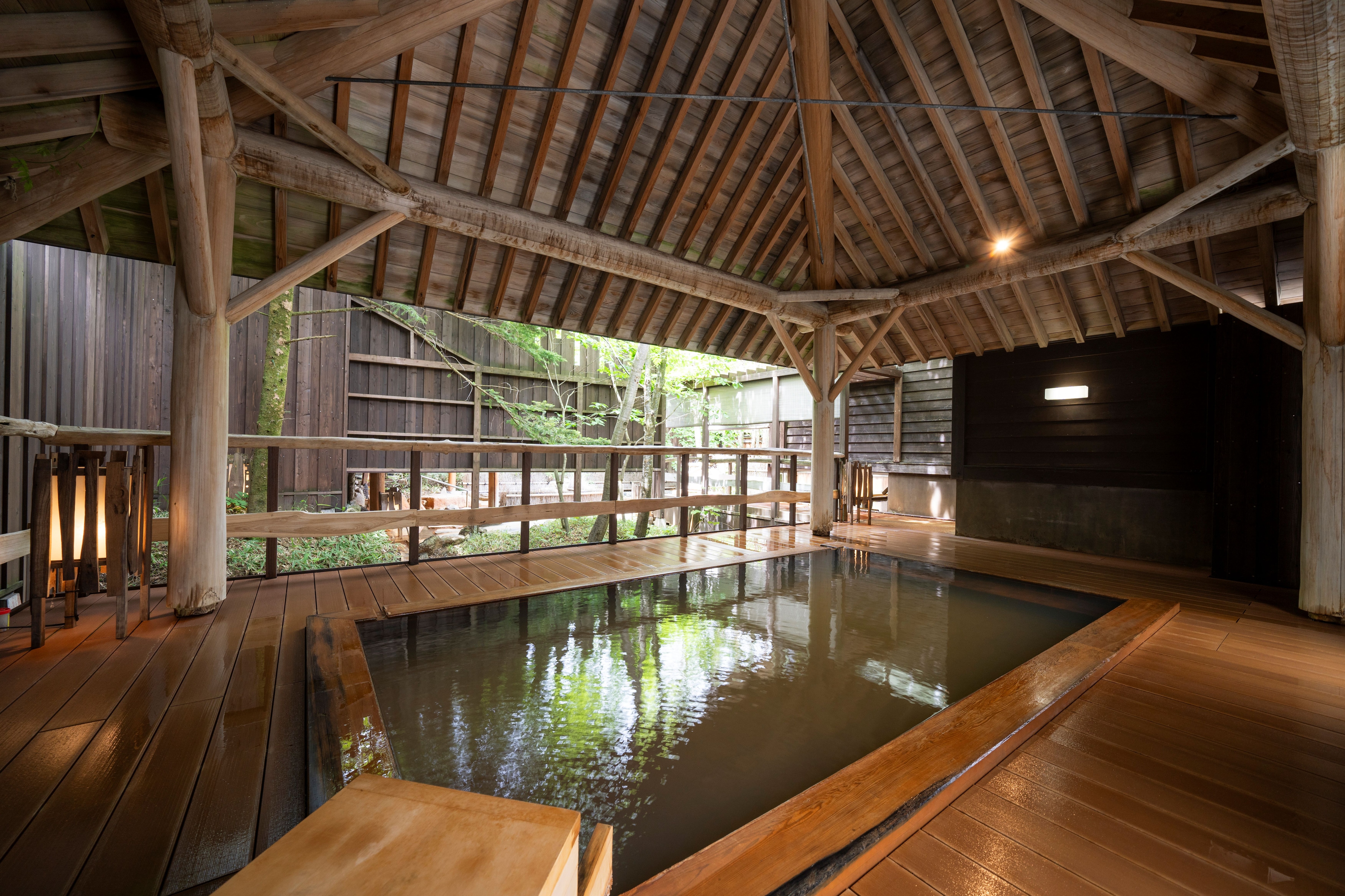 [Kodama no Yu] gazebo bath