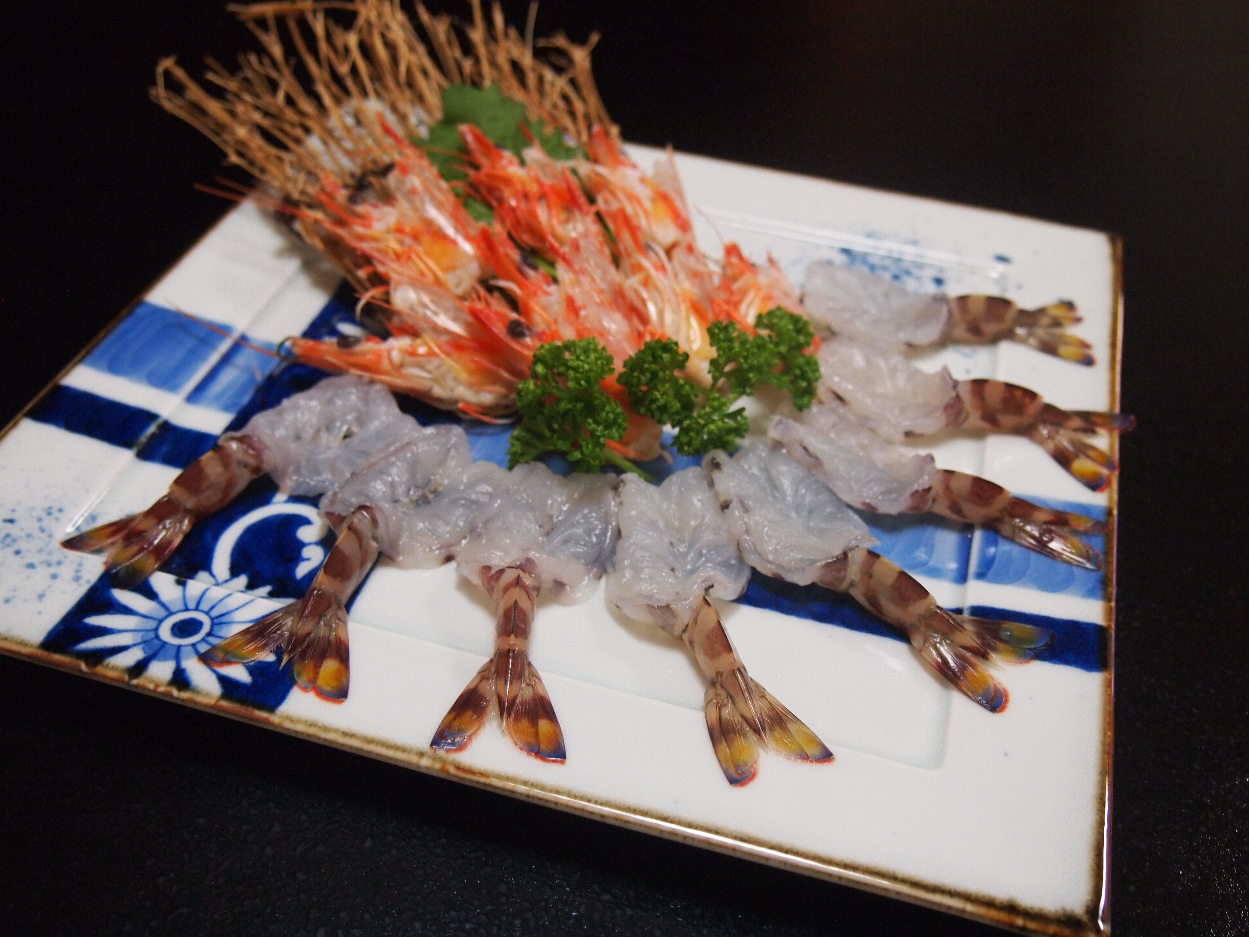 Prawn shabu-shabu