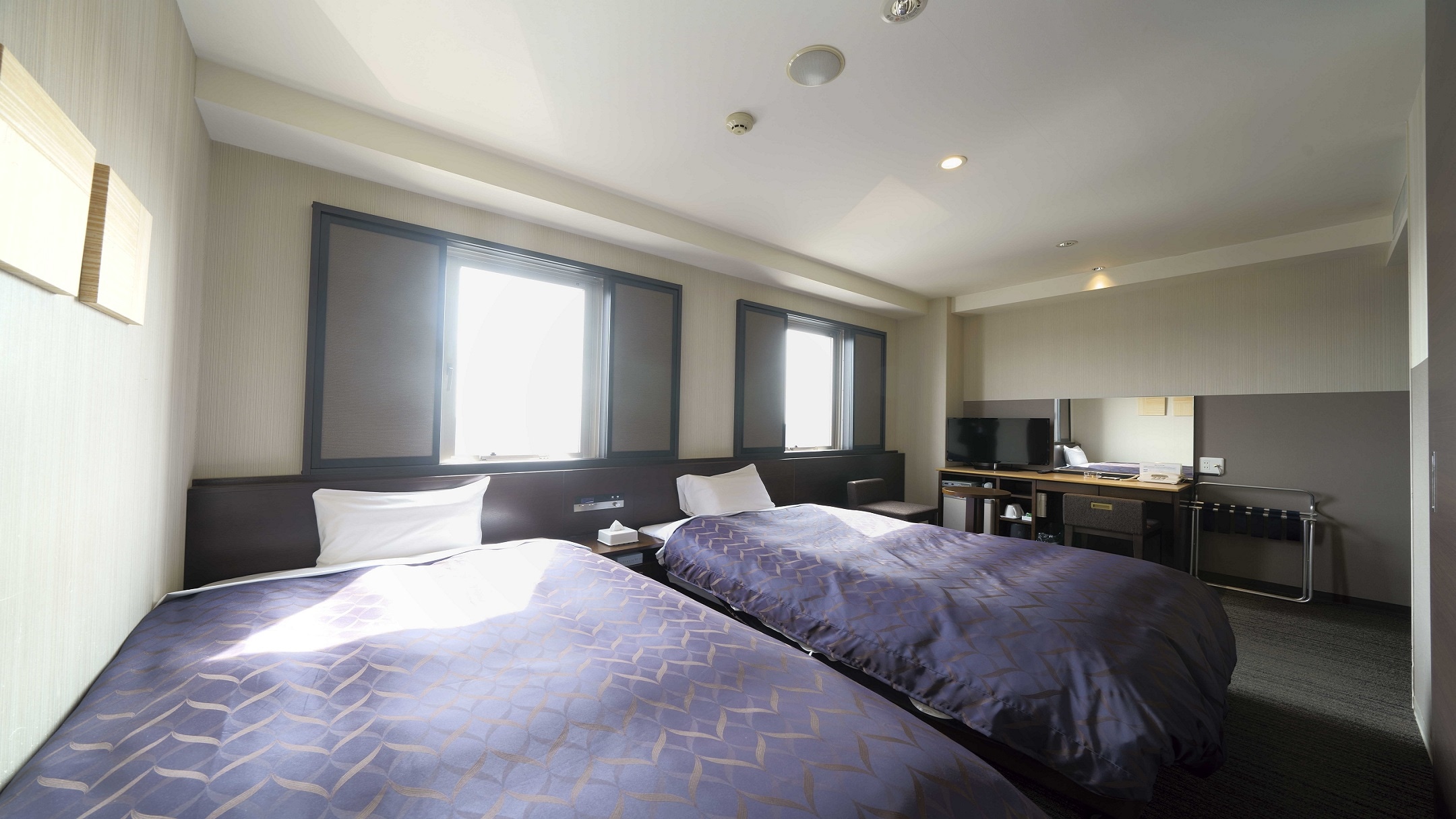 Moderate Twin (24㎡) Simmons 120cm wide semi-double bed x 2