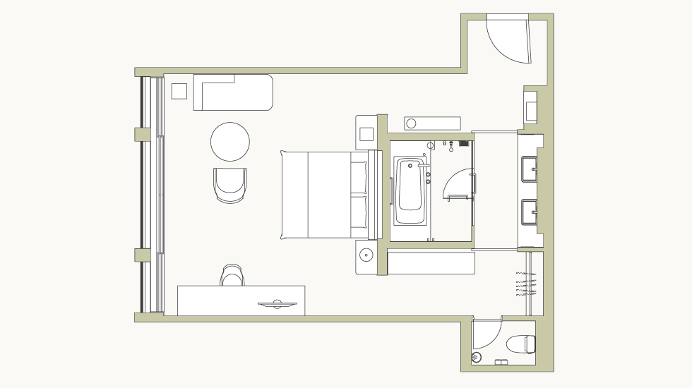 Premier King - Floor plan