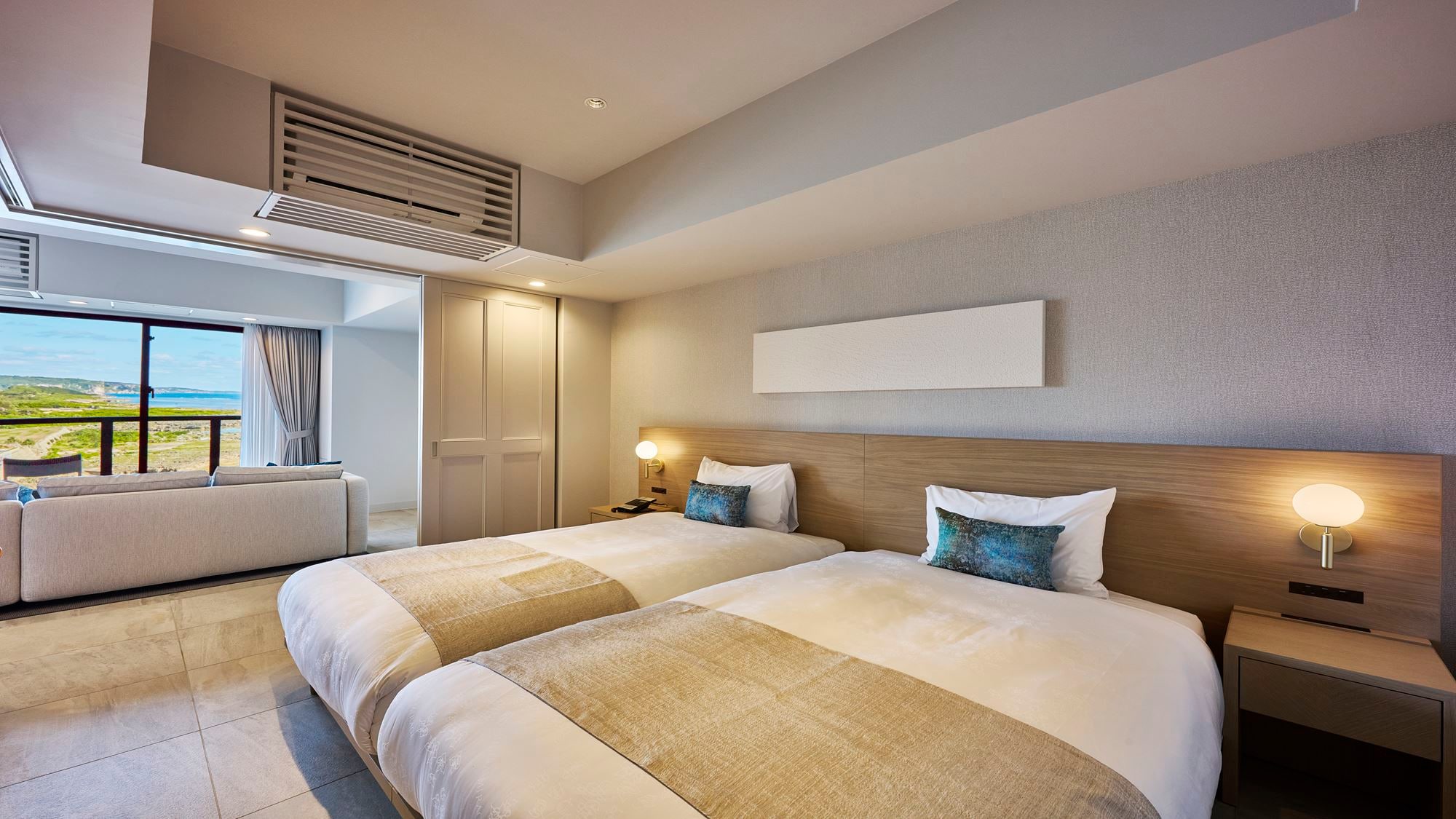 [Deluxe Suite (56 square meters/2nd-4th floors) <Ocean View>]