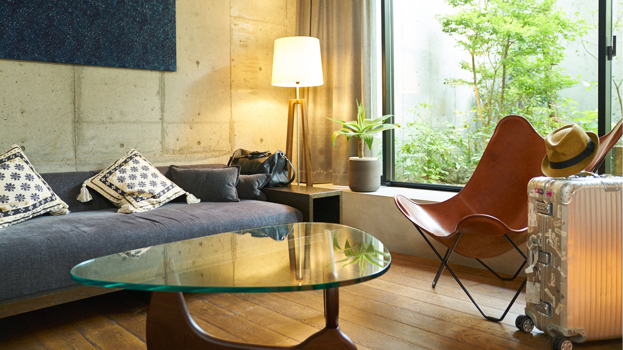 Studio with terrace