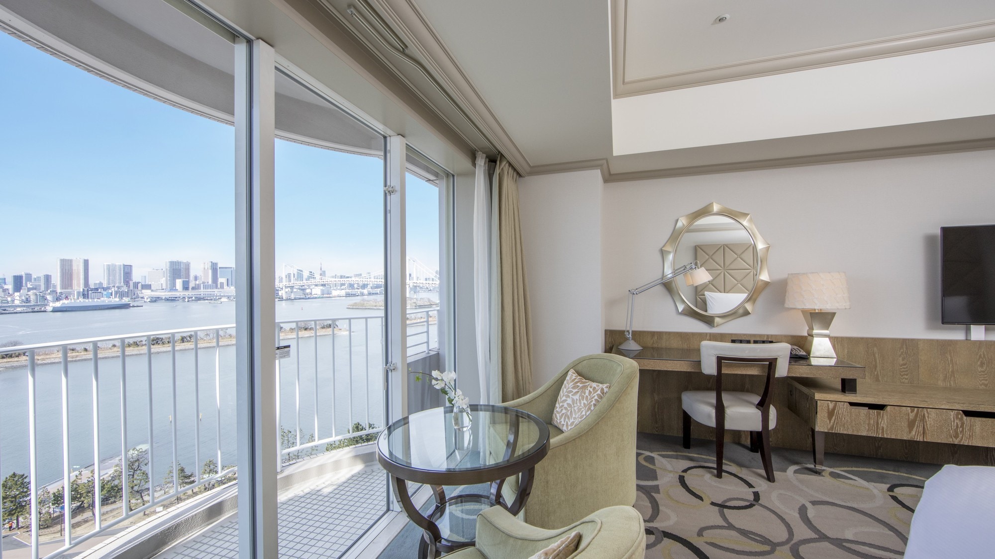 View from superior deluxe room