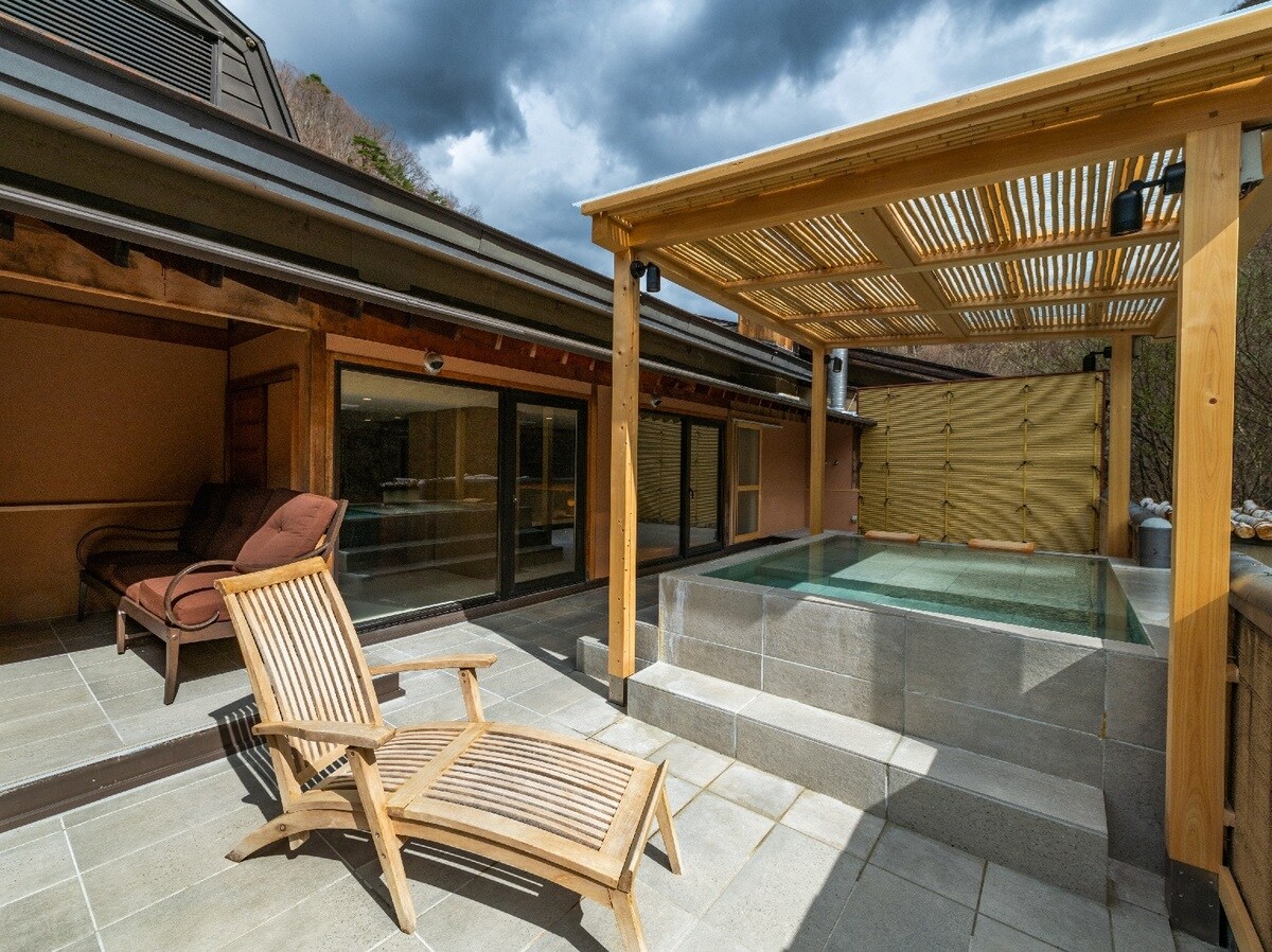Natural series-Shirakaba 53㎡ terrace with open-air bath Healed by the seasonal breeze and enjoy the beauty of the sky.