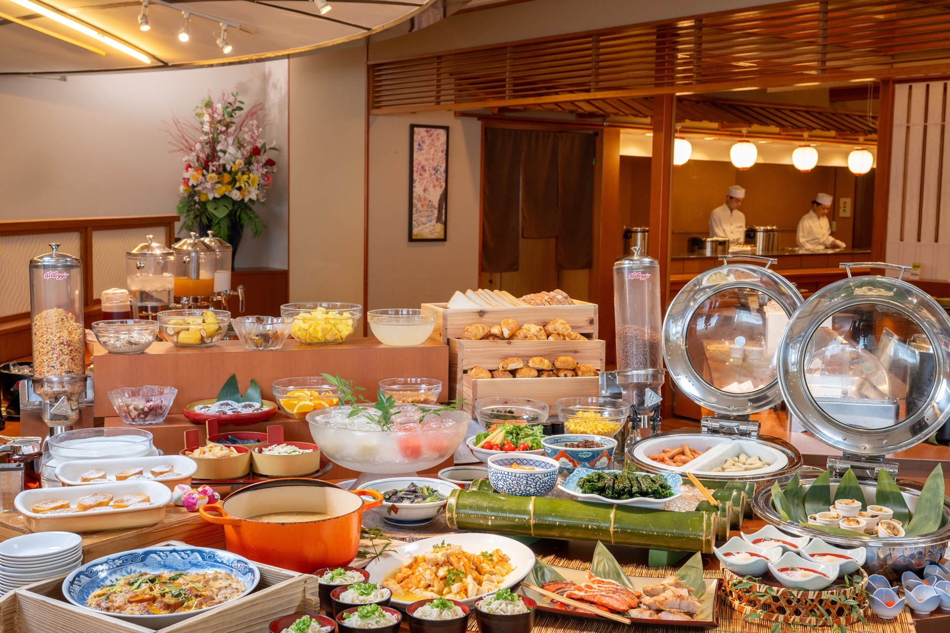 Matsushima Century Hotel Breakfast Buffet Example
