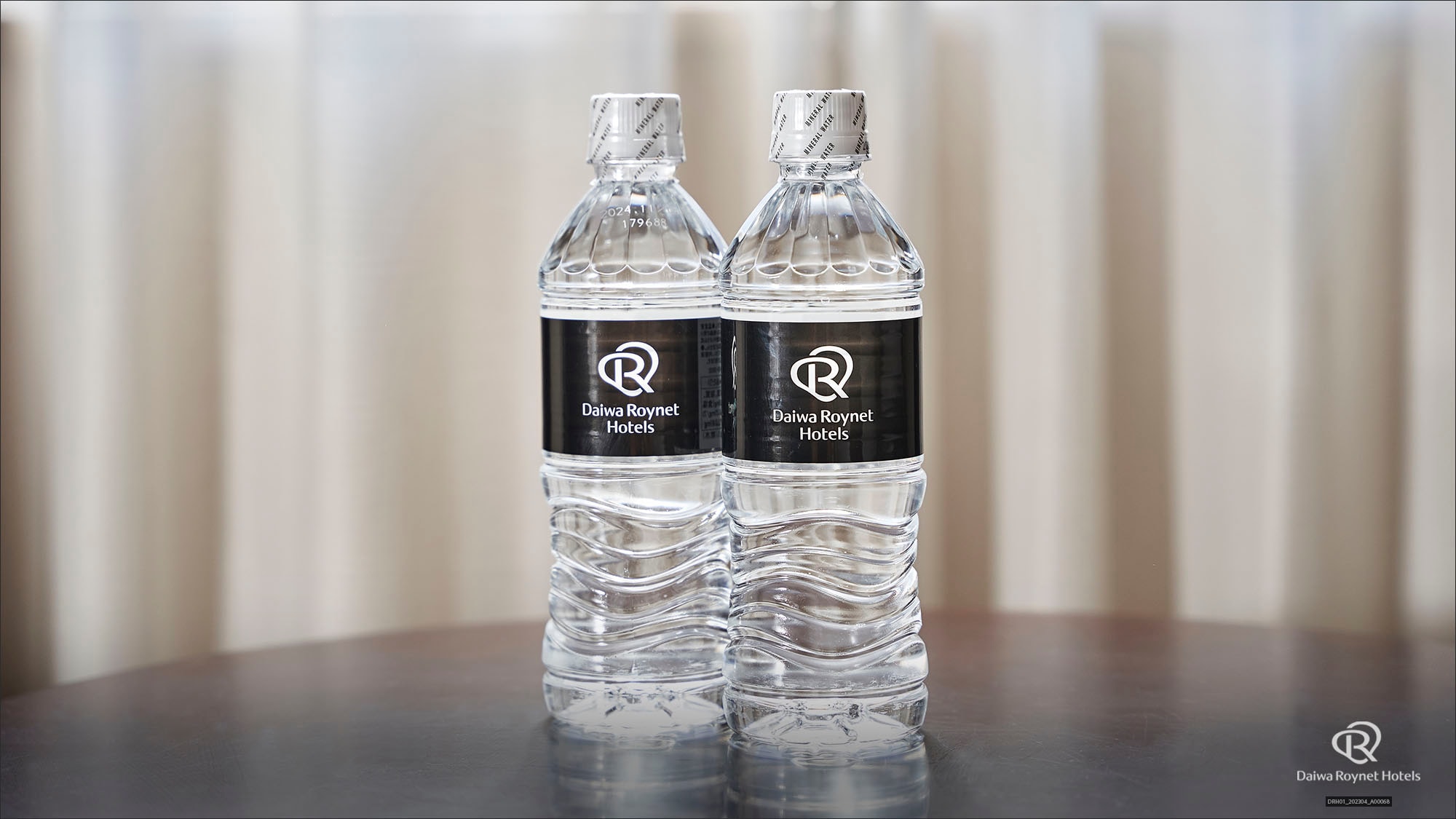 Mineral water (provided in the room) *Limit of one bottle per person per day