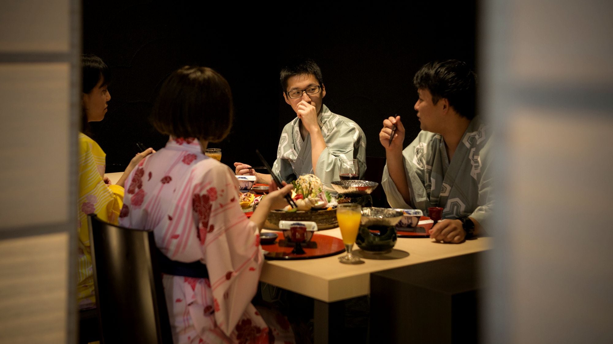 ★ “식사처 연회의 각” 식사의 일례