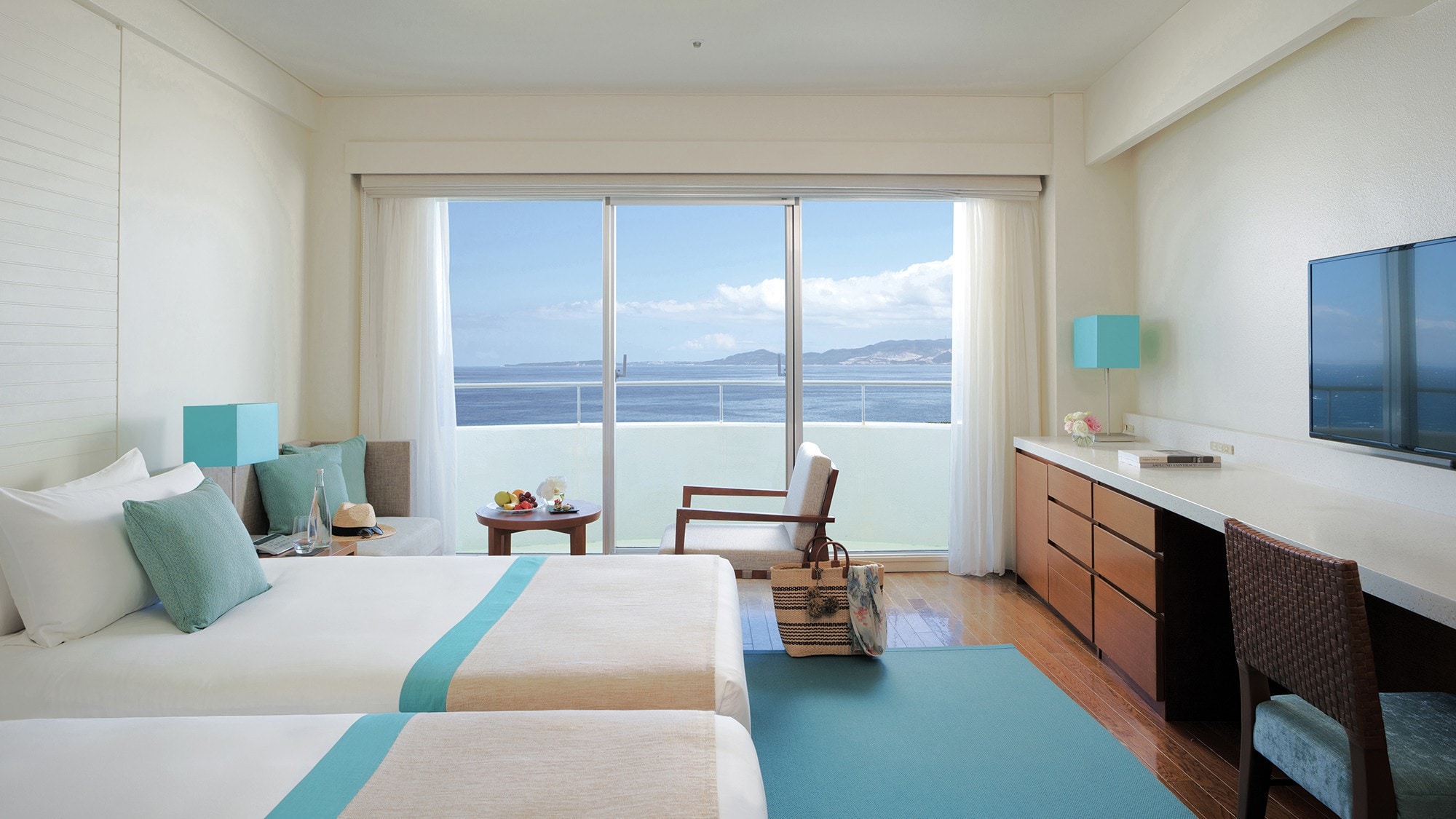 Classic Twin Pemandangan Laut (dengan Akses Club Lounge)