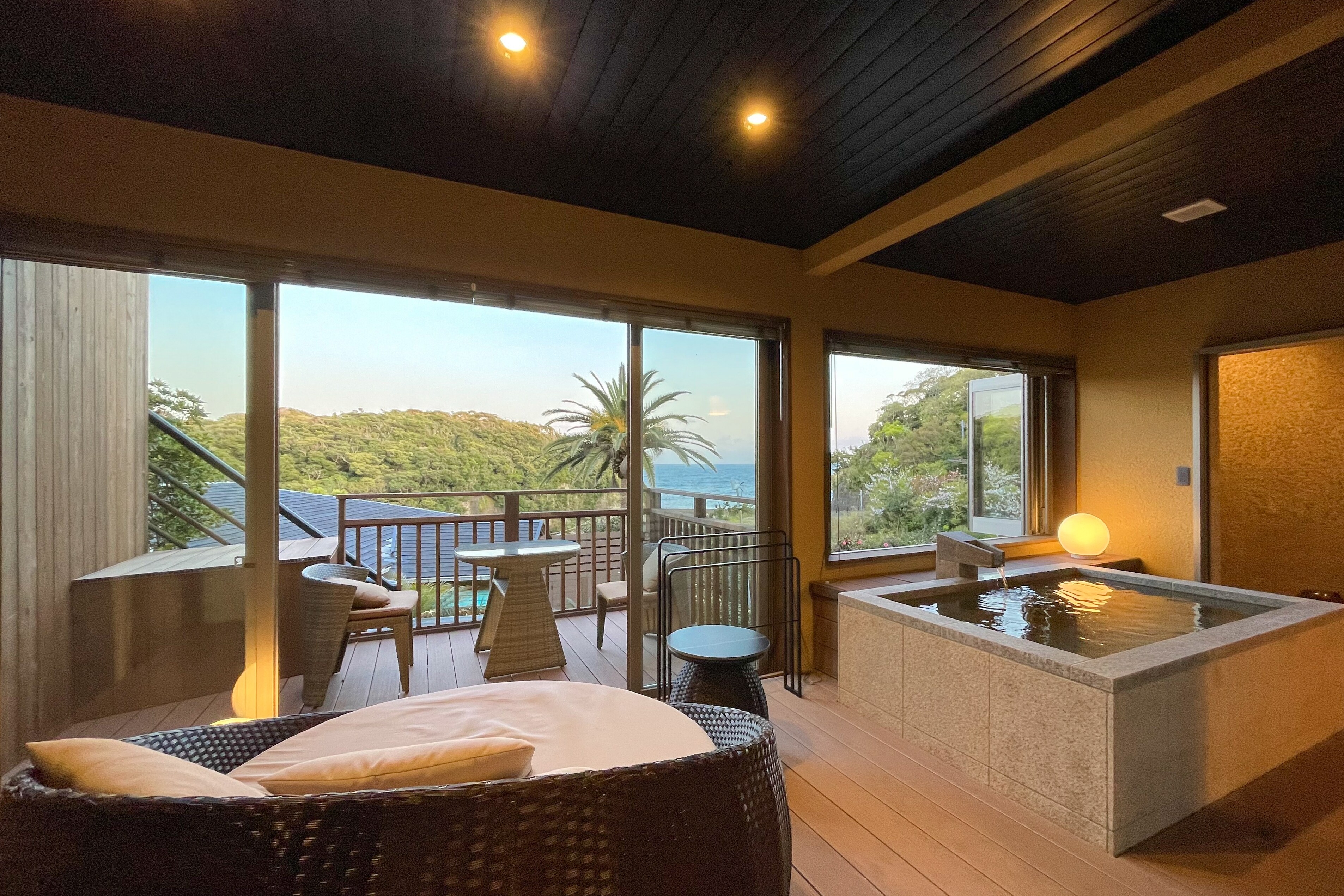 An example of a luxury suite