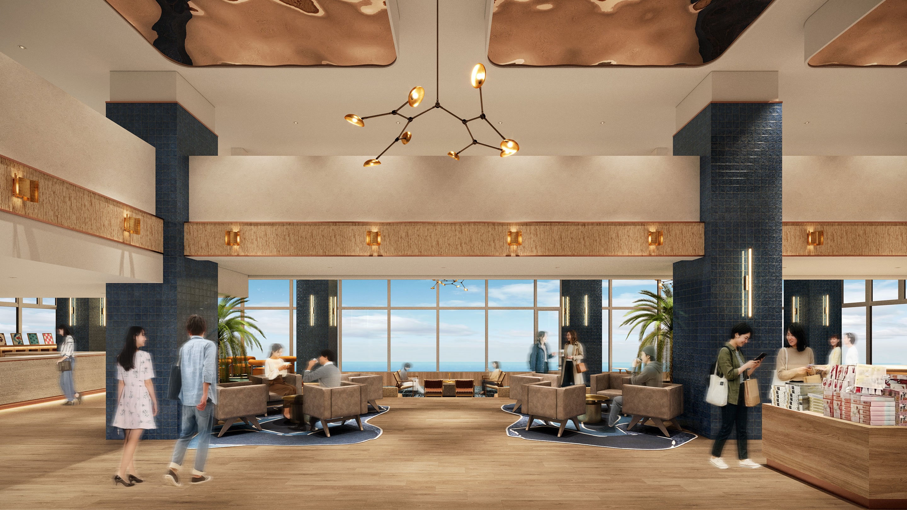 Lobby (Image after opening)