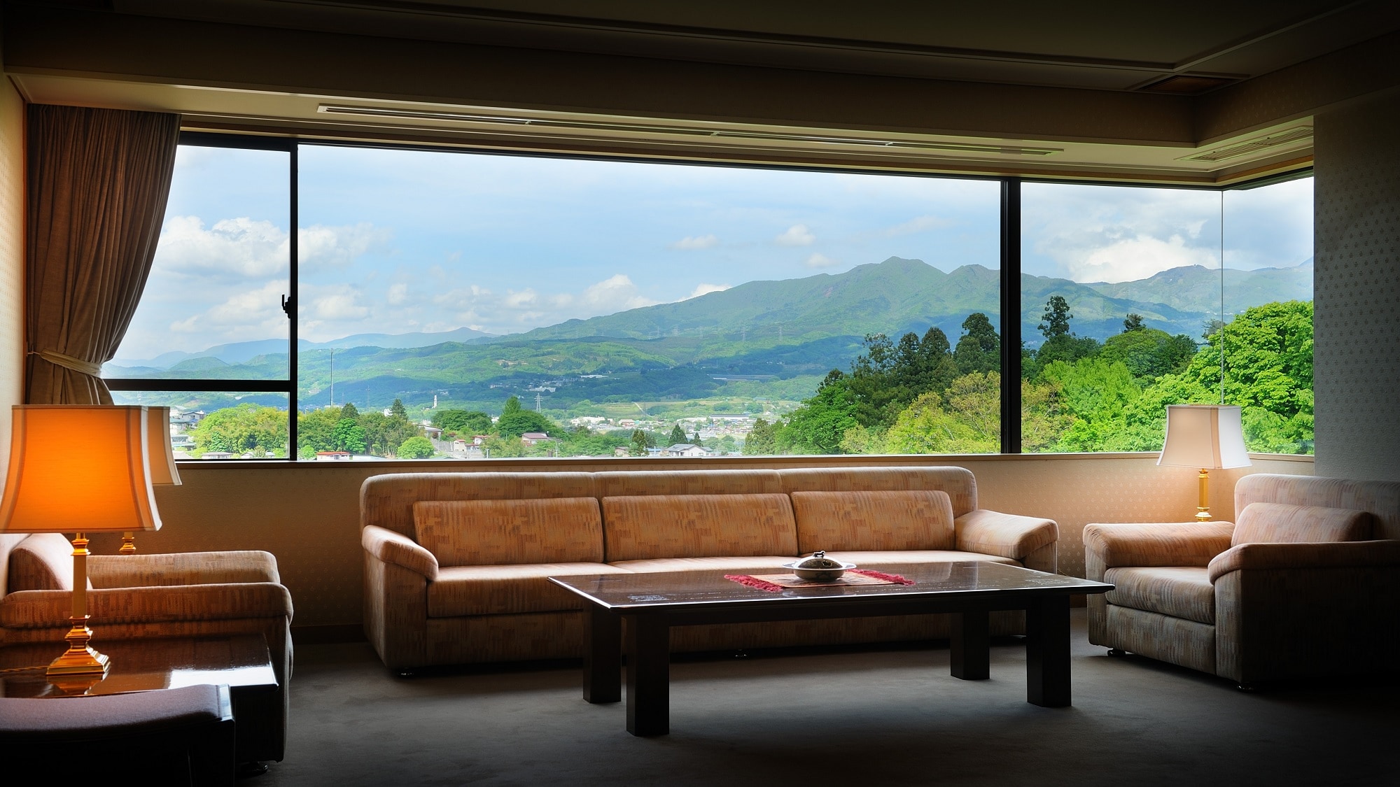 Special room "Mizuki" living room, a quiet and high-quality space that makes you feel as if you are in another space