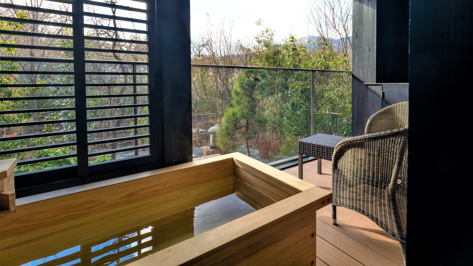 ”Shikisai”Miyabi guest room open-air bath
