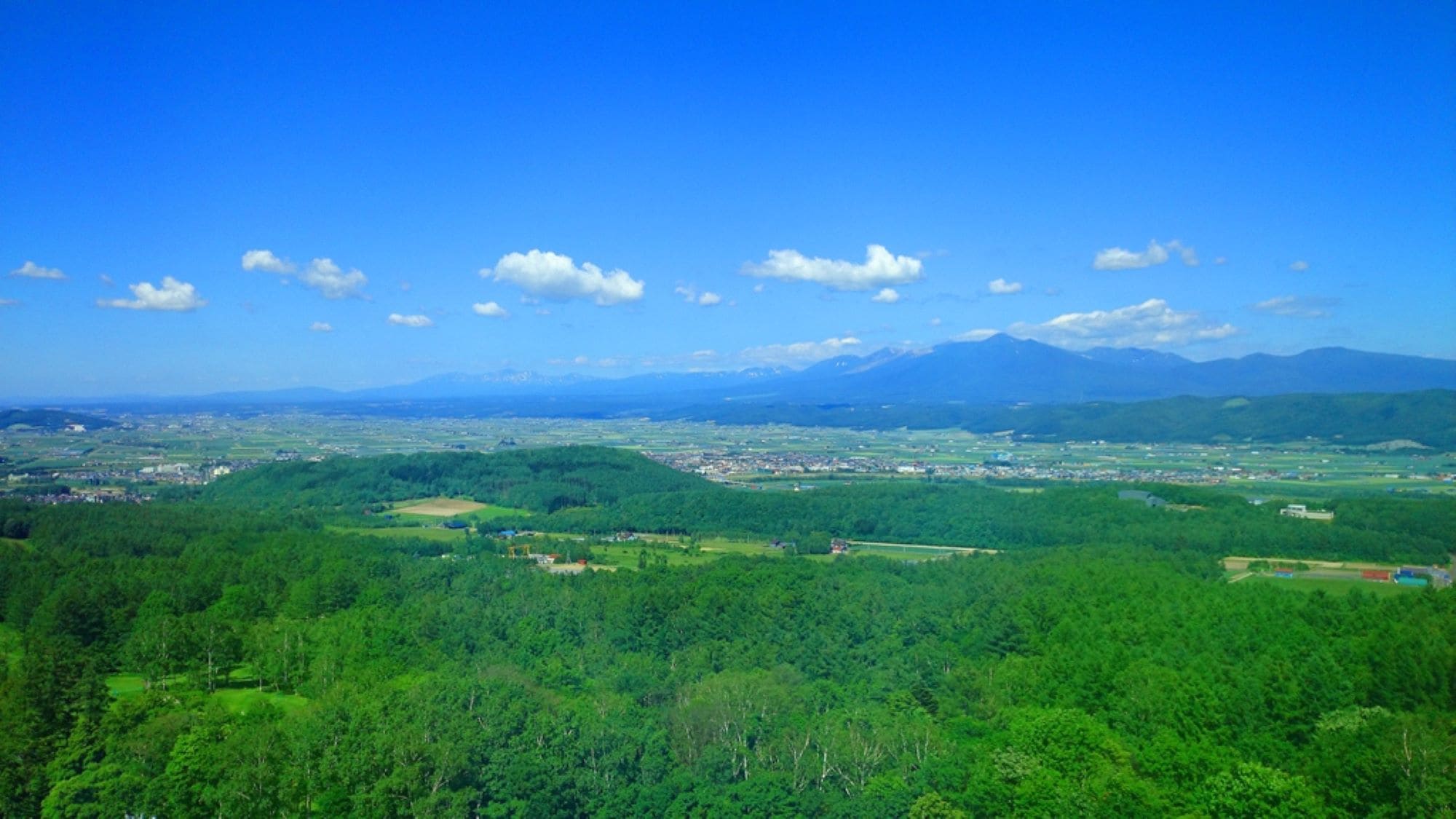 Pemandangan Furano yang luar biasa