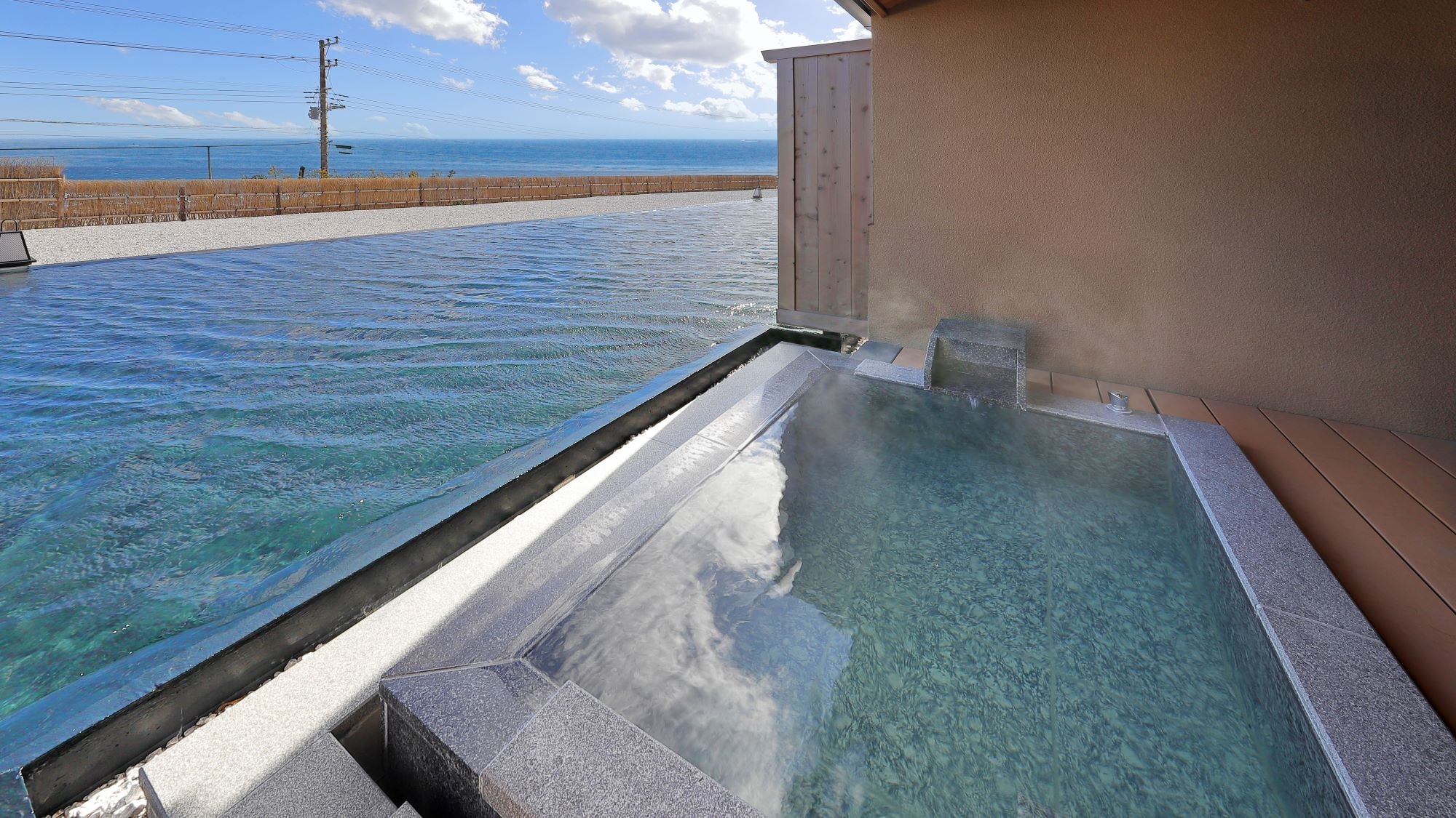 "Separate Japanese-style room 85 square meters - Saiun" guest room open-air bath
