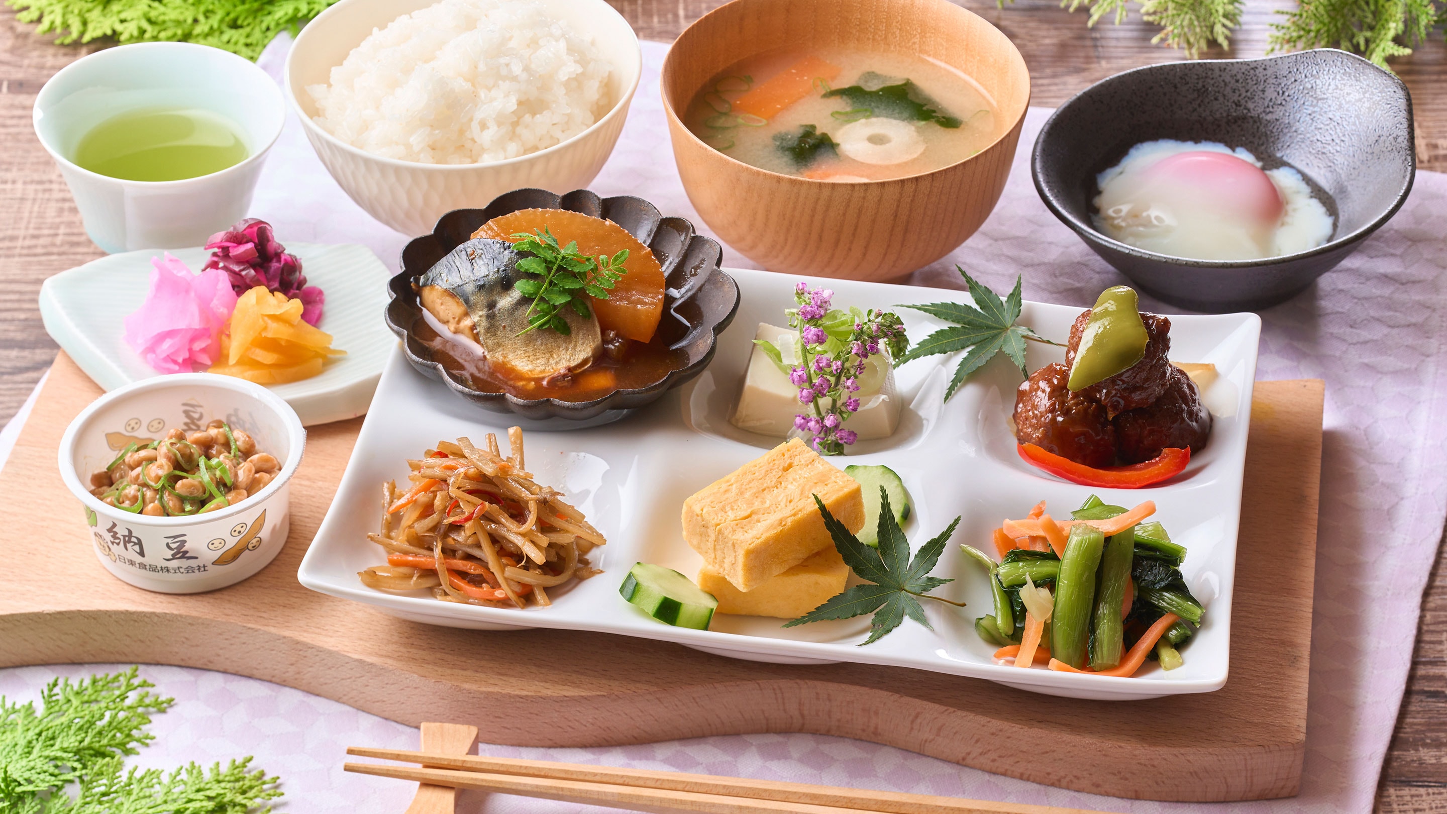 아침 식사 뷔페 (일식) ※ 이미지