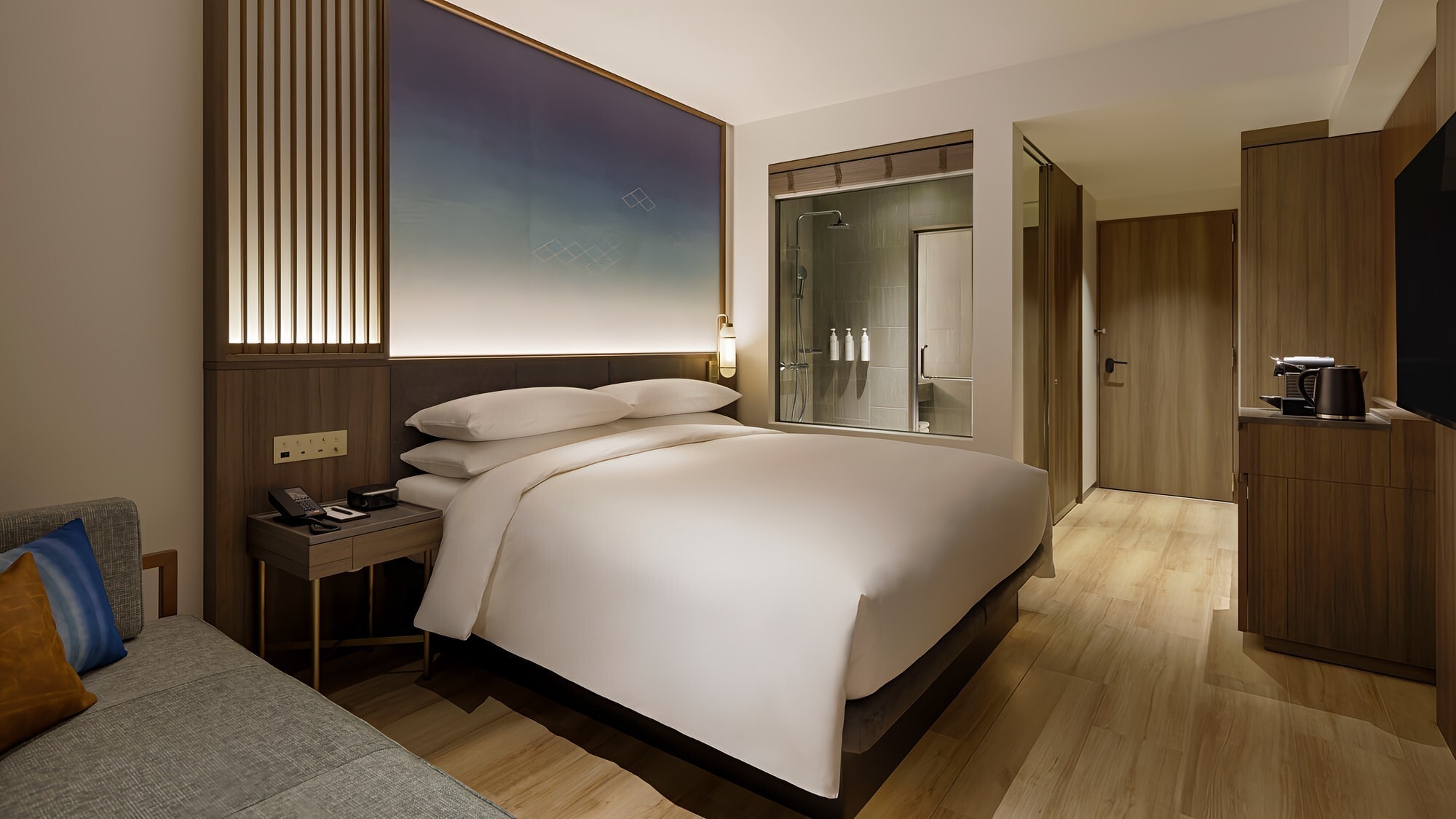 ■ Superior Room (King) / 25 square meters room with one king-size bed * Day bed available