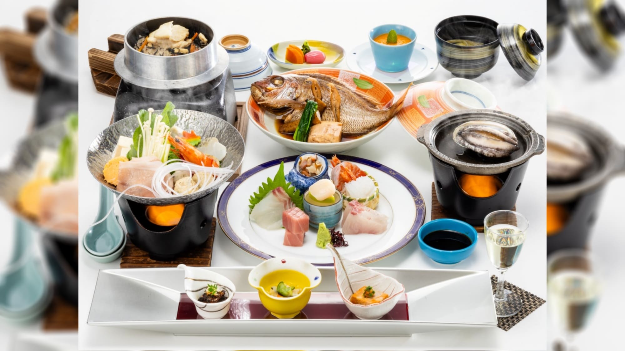 Delicious small portioned kaiseki course 2024 winter (image)